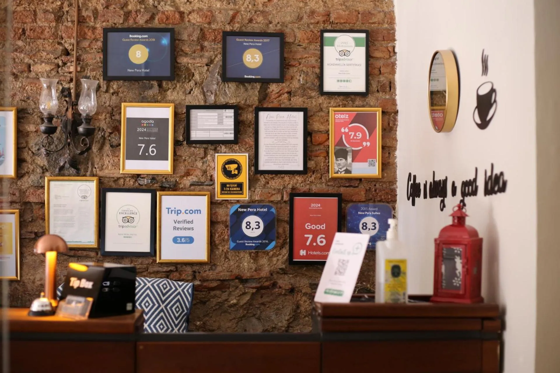 Lobby or reception in New Pera