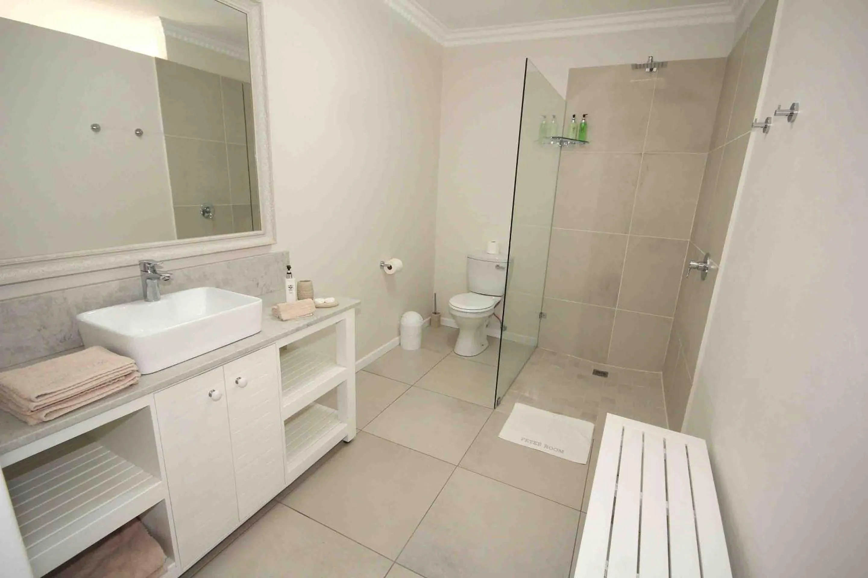 Bathroom in Fairlight Beach House