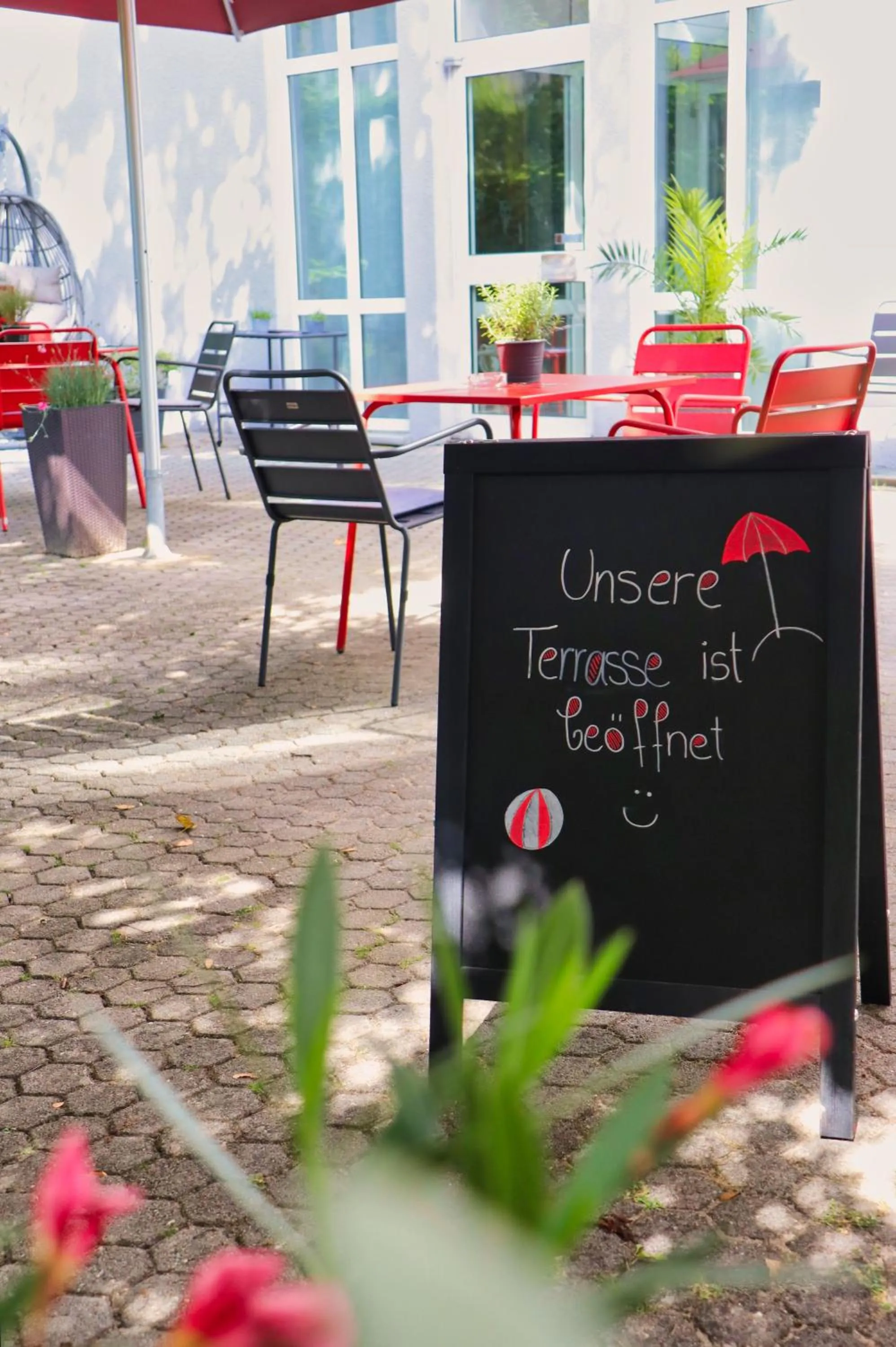 Balcony/Terrace in ibis Hotel Regensburg City