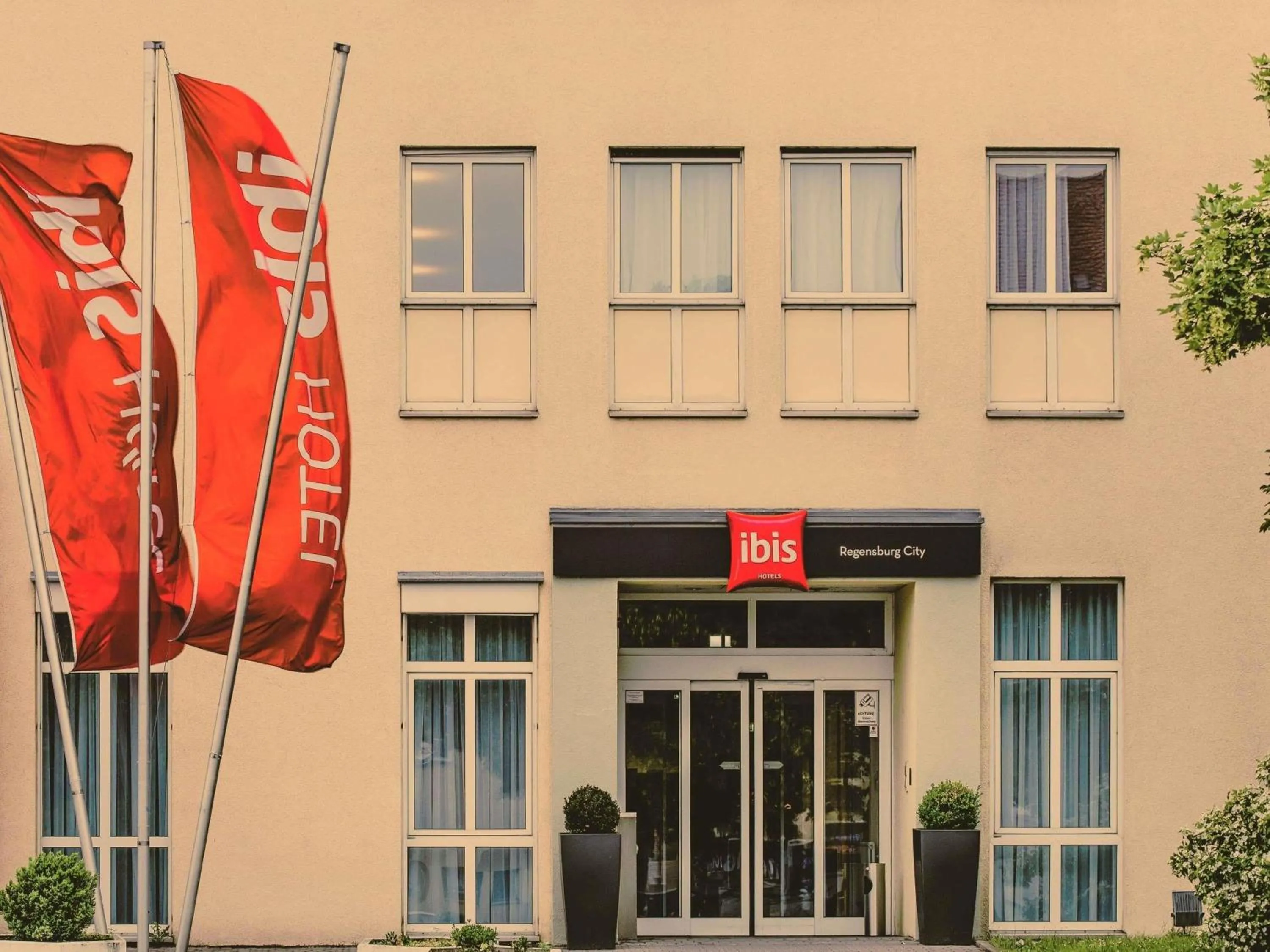 Property building in ibis Hotel Regensburg City