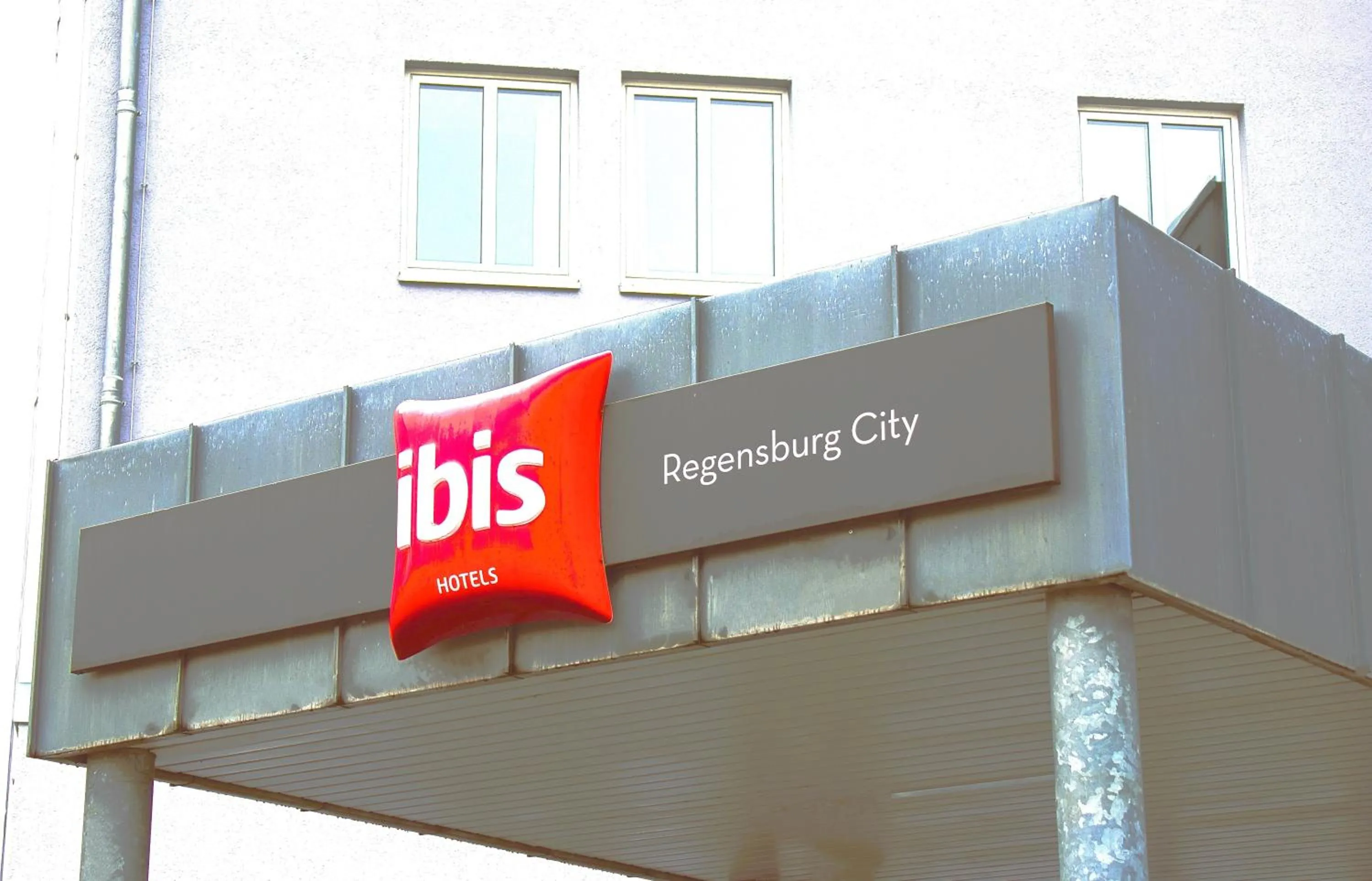 Property building in ibis Hotel Regensburg City