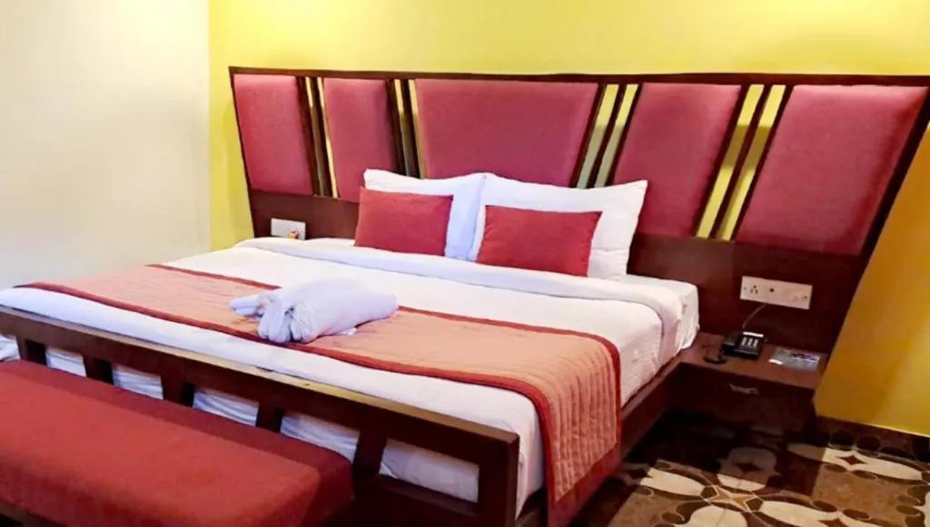 Bed in Silver Sand Village Resort