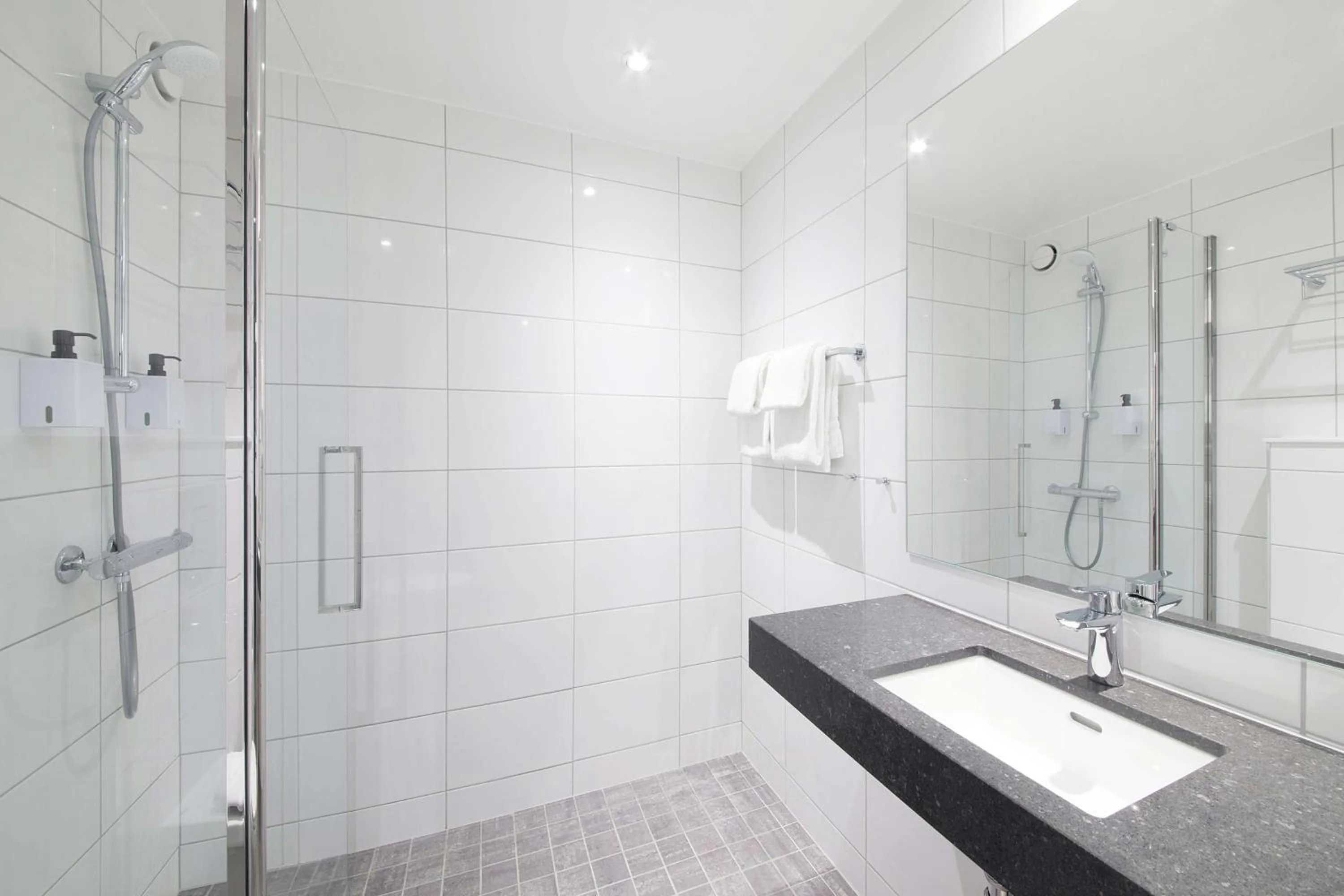 Bedroom in Scandic Sjølyst