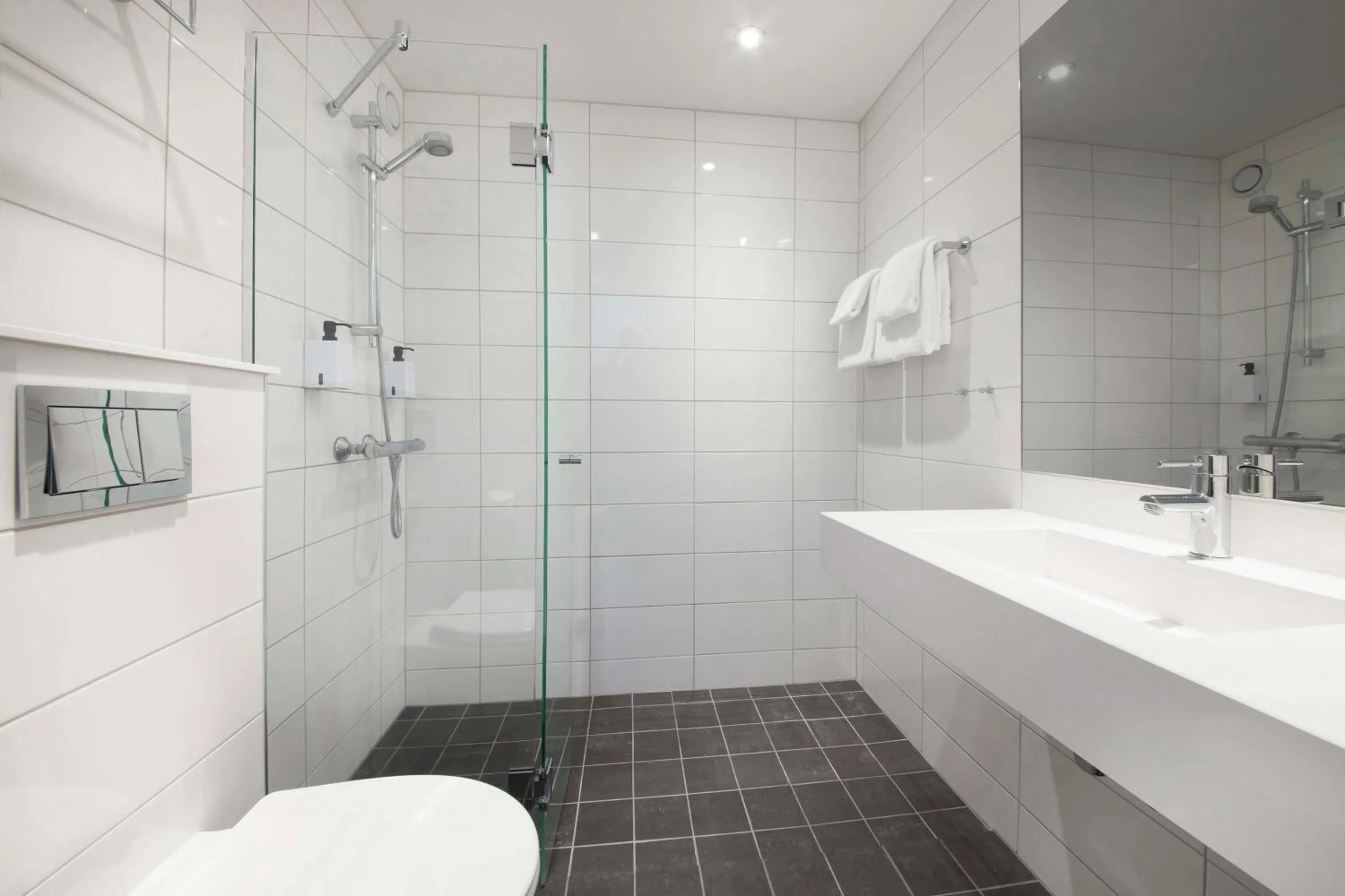 Bedroom in Scandic Sjølyst