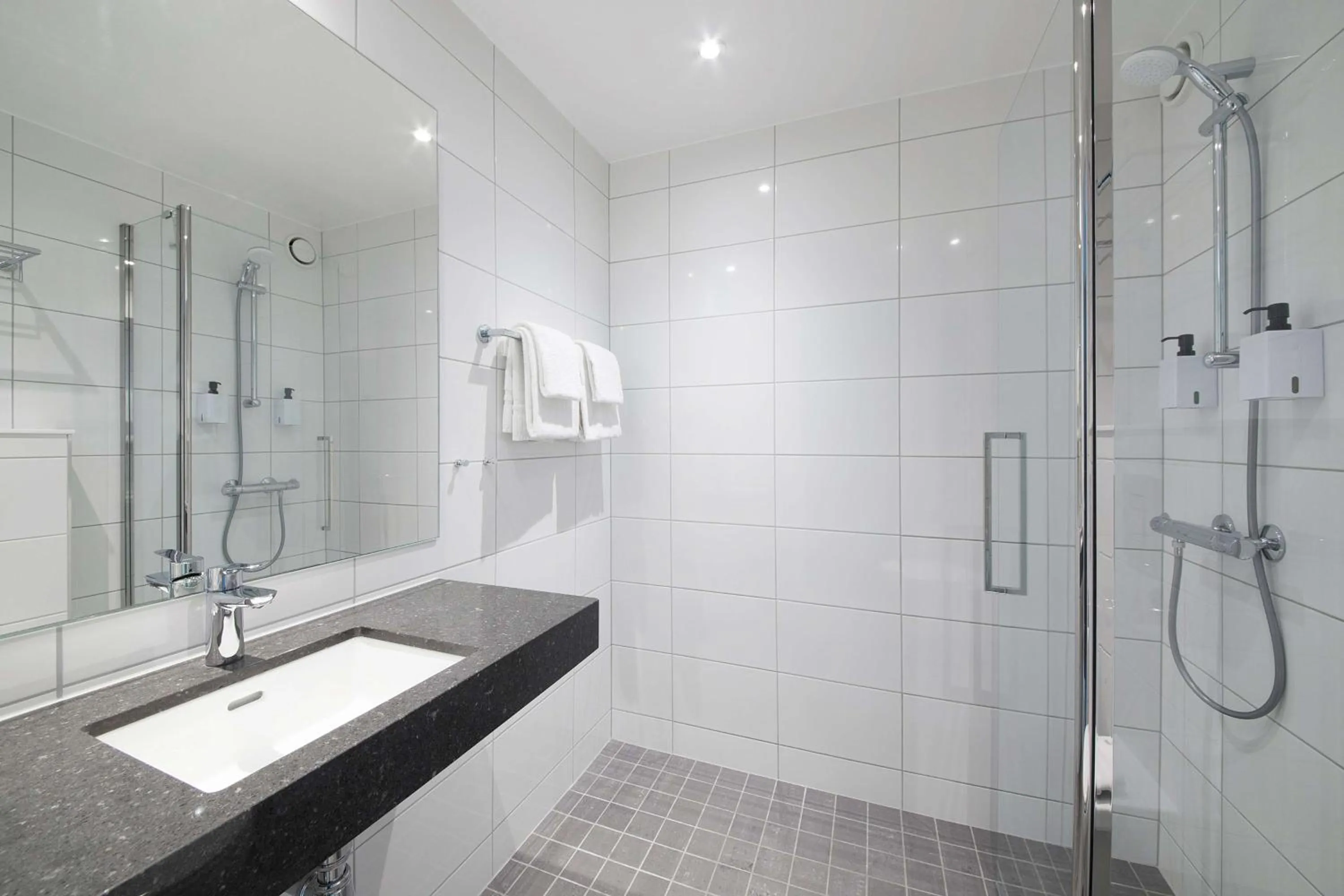 Bedroom in Scandic Sjølyst