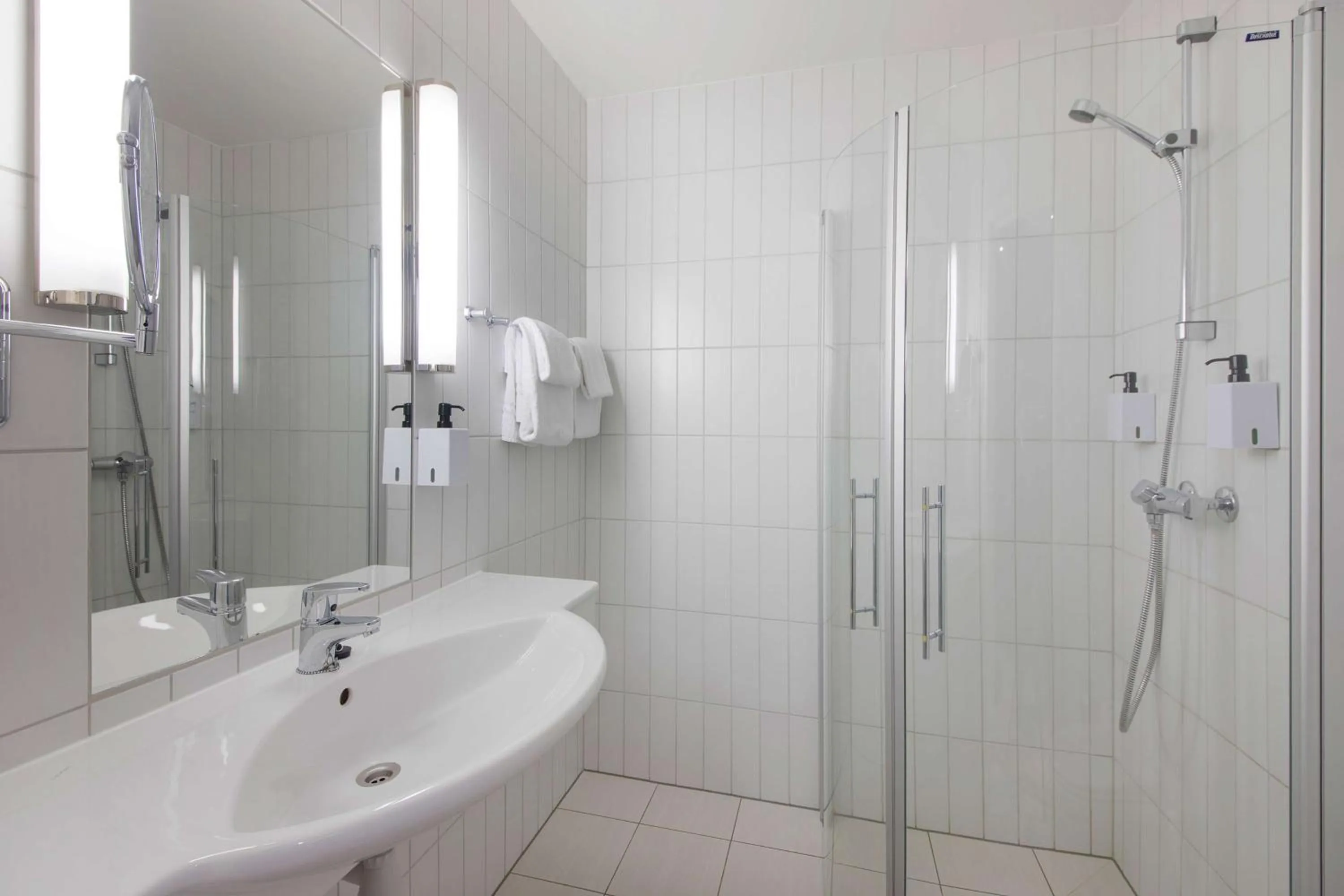 Bedroom in Scandic Sjølyst