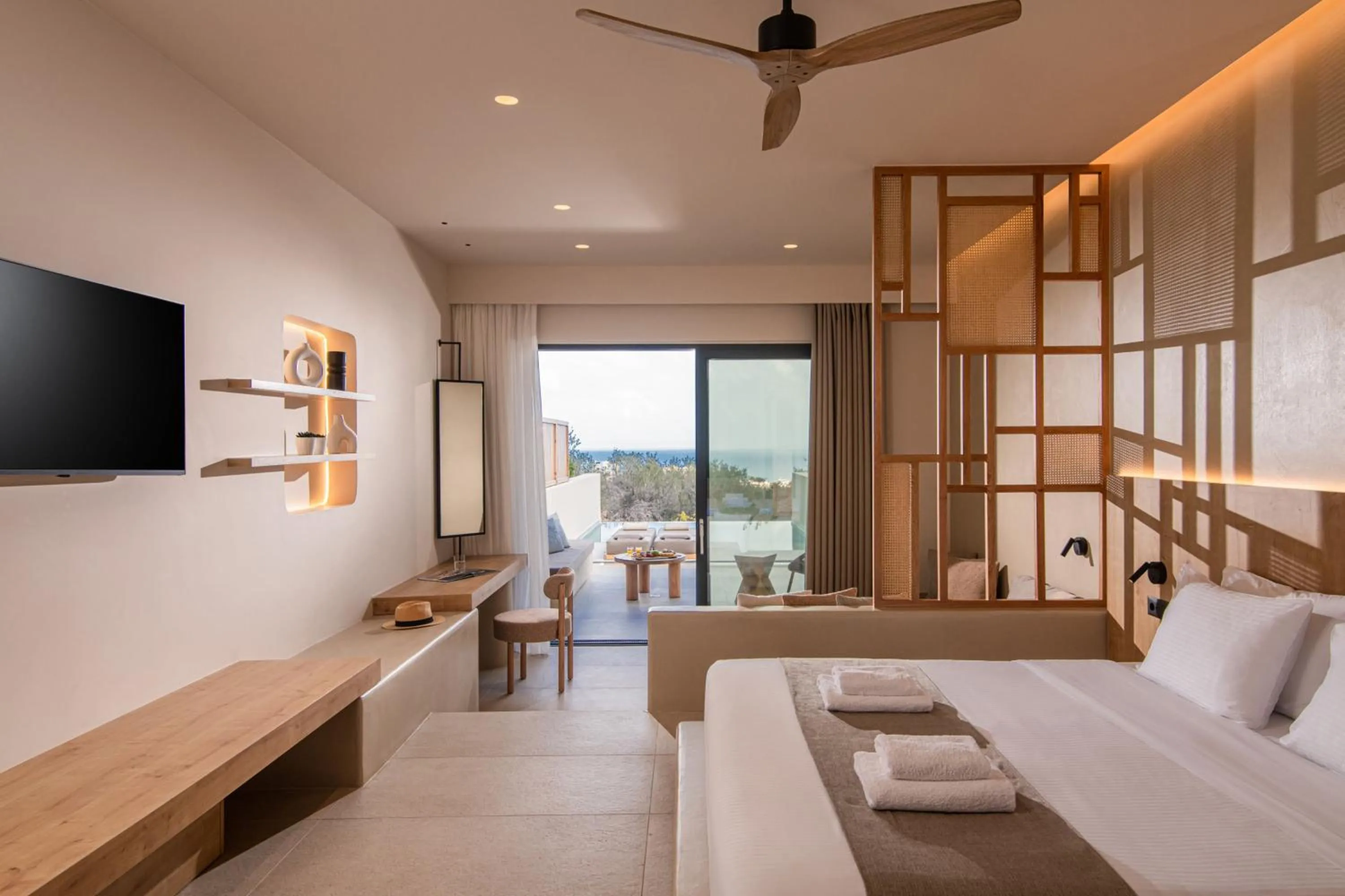 Bedroom, Bed in Casa Blu Boutique Hotel "by Checkin" Adults Only