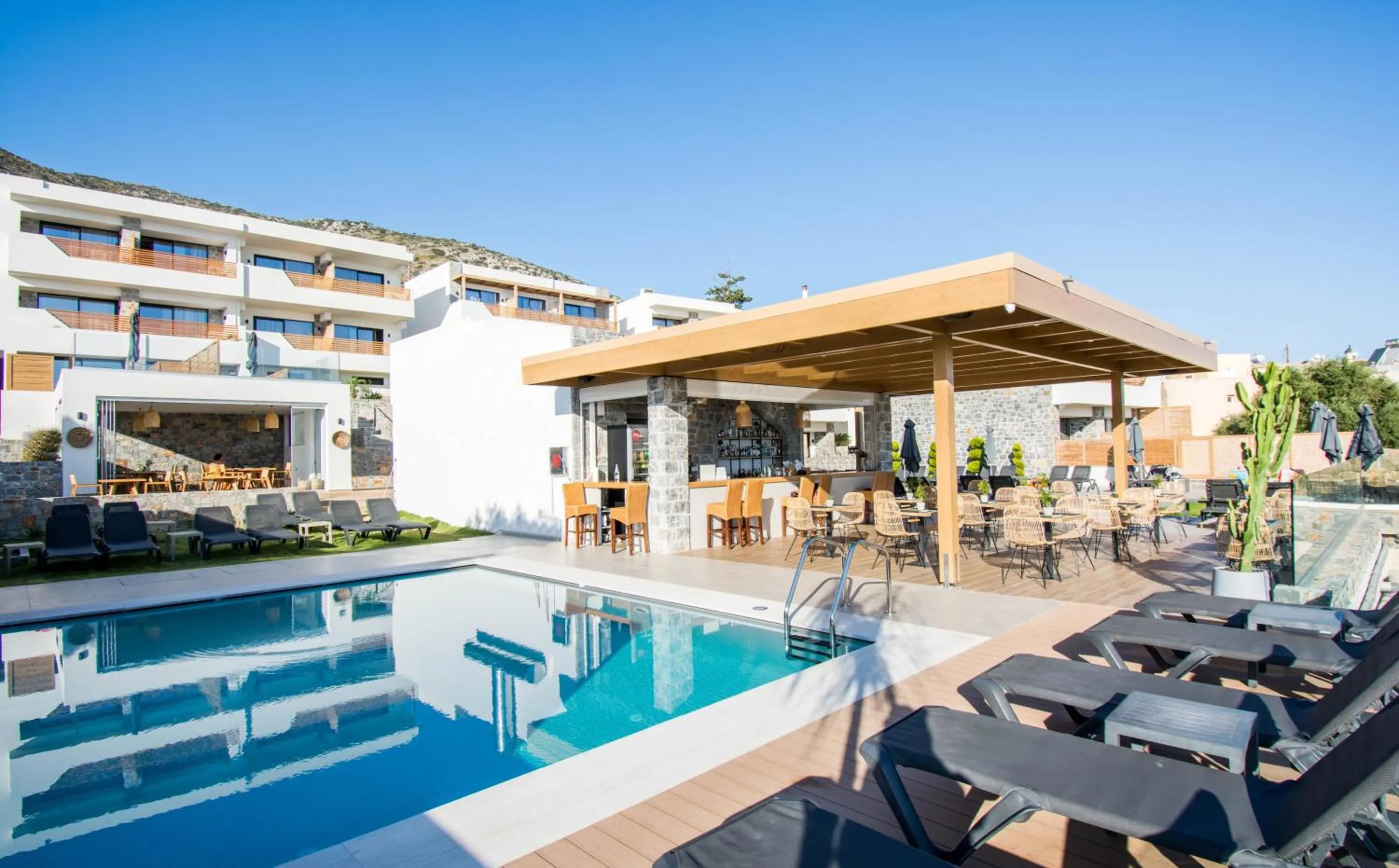 Lounge or bar, Swimming Pool in Casa Blu Boutique Hotel "by Checkin" Adults Only