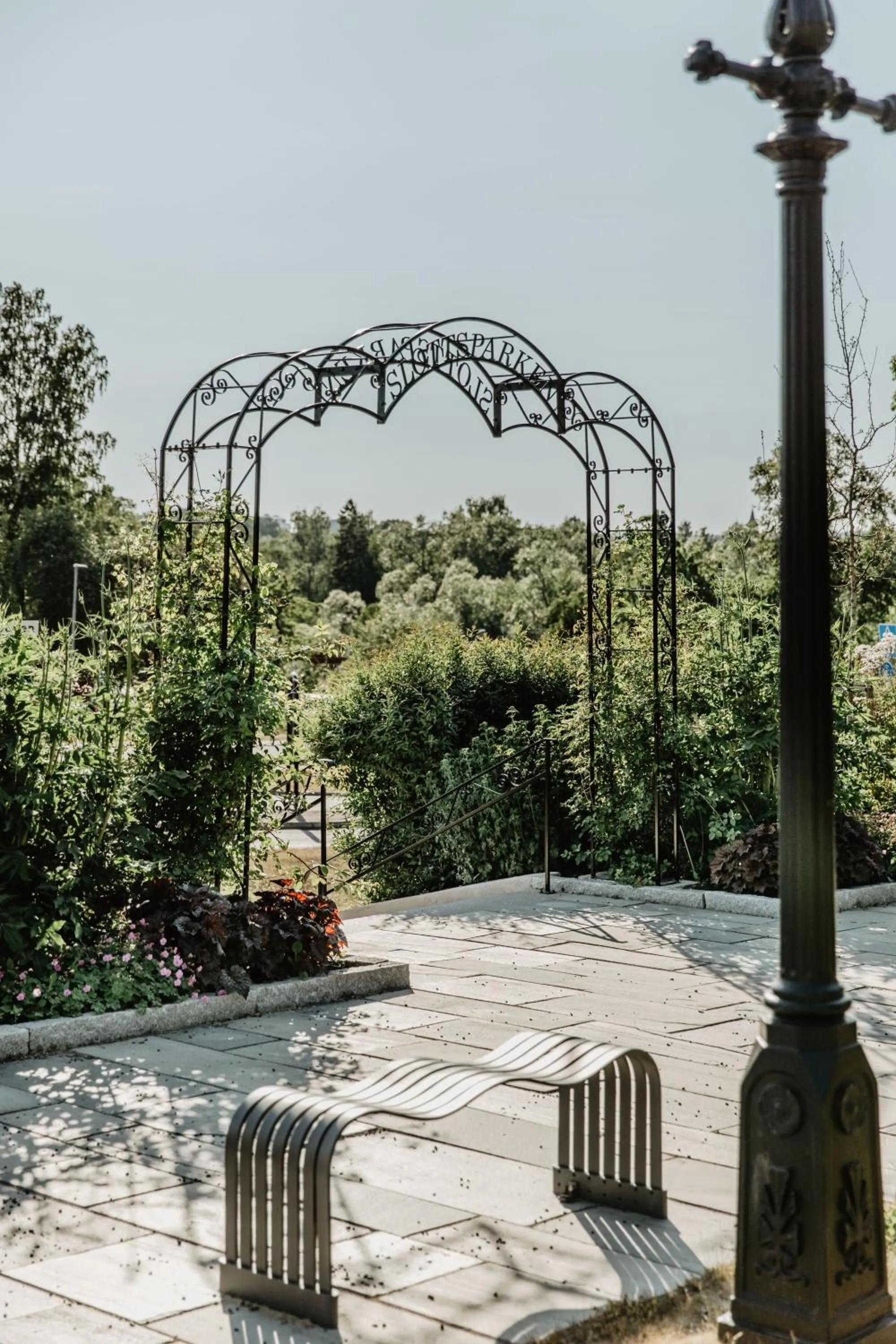 Area and facilities in Slottsparken Motel