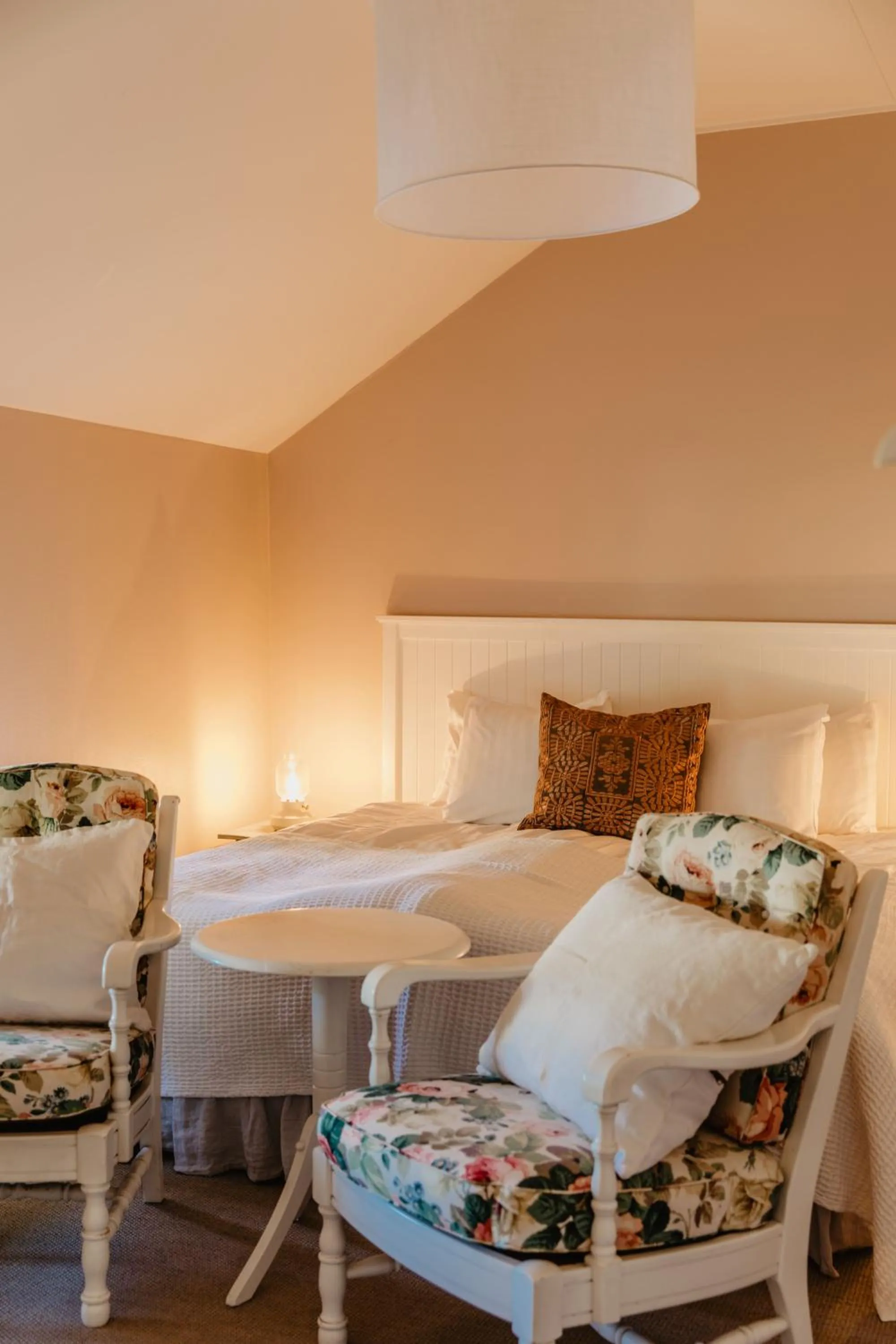 Bedroom, Bed in Slottsparken Motel