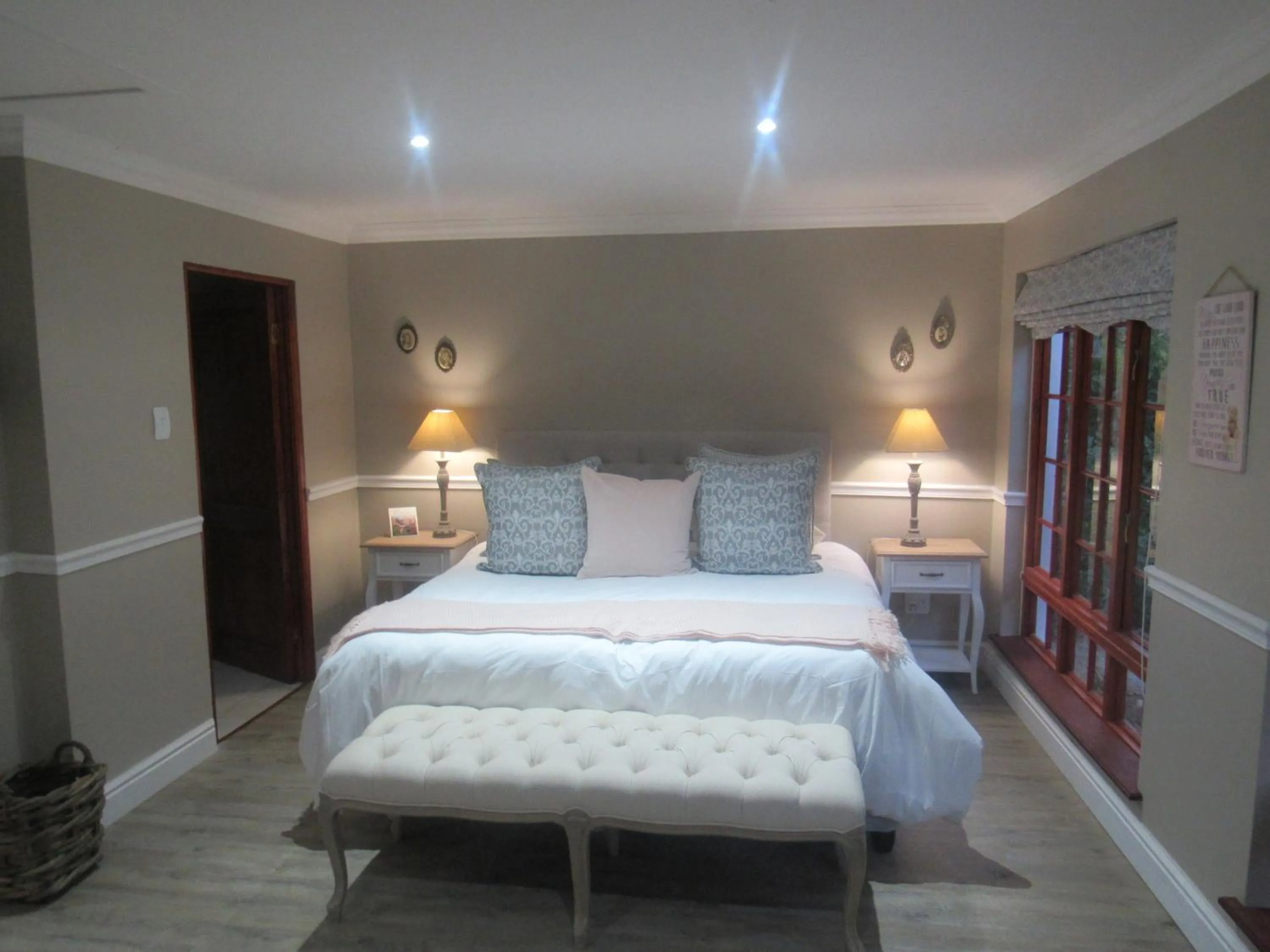 Bed in Happy Lands Farmstay