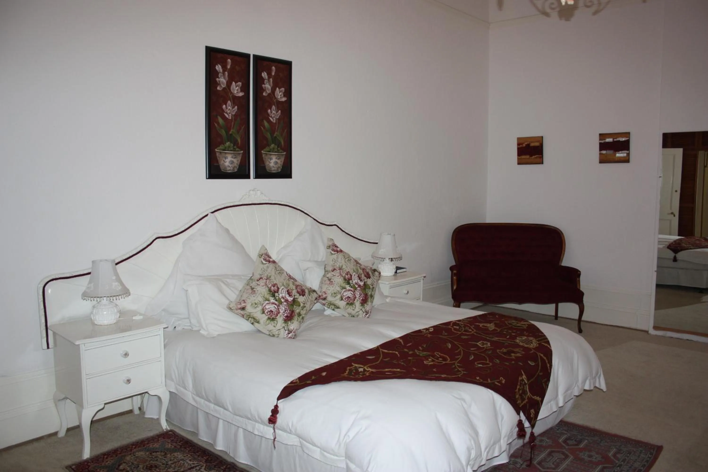 Bed in Karoopark Guest House