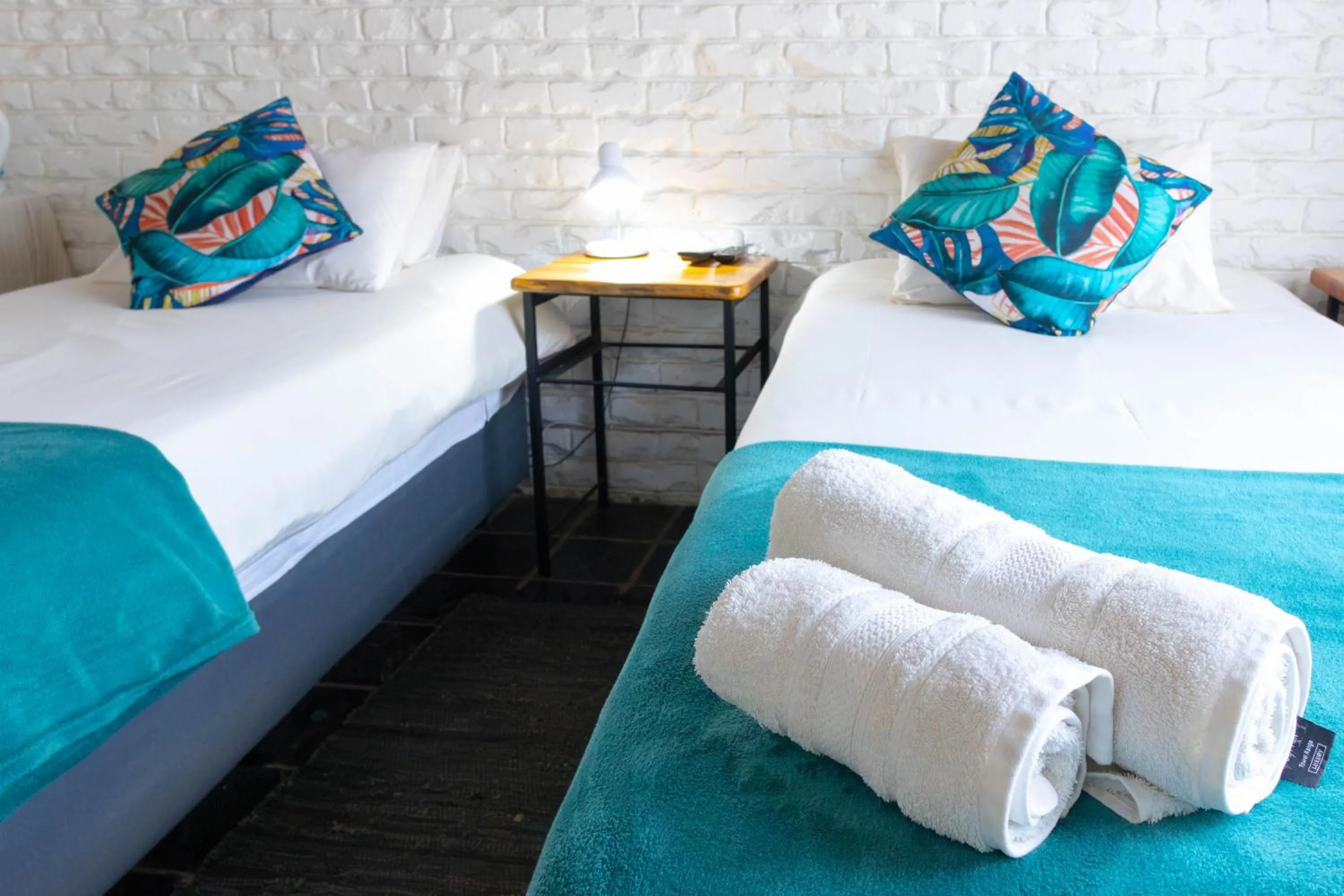 Bed in Gorgeous Gecko Guesthouse