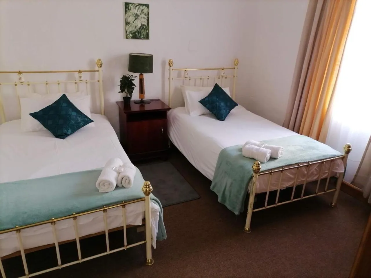 Bed in Gorgeous Gecko Guesthouse