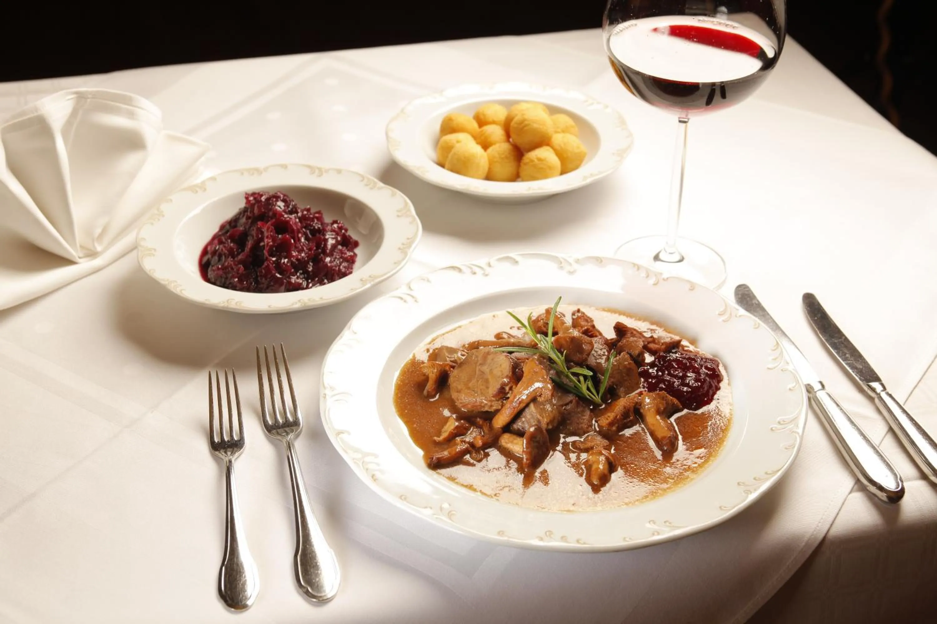 Food close-up in Neumanns Waldschänke