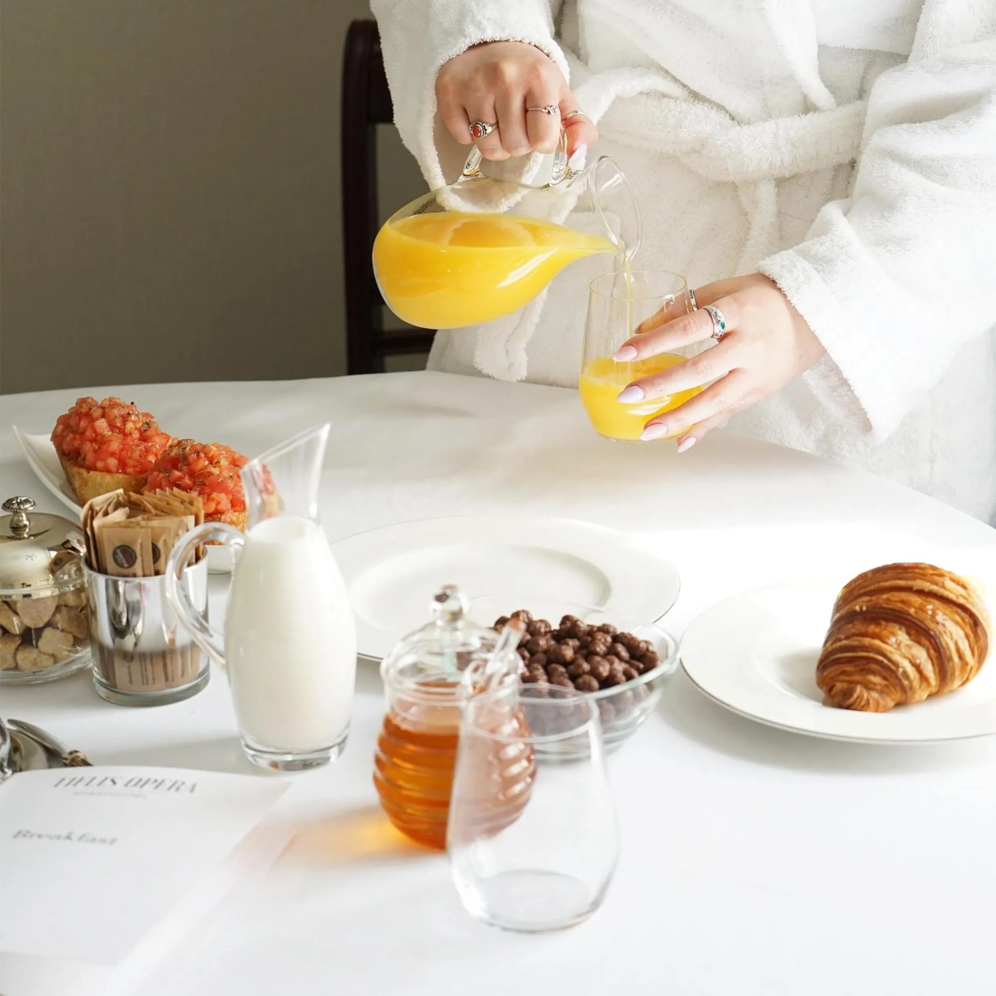 Breakfast in TIFLIS OPERA Aparthotel