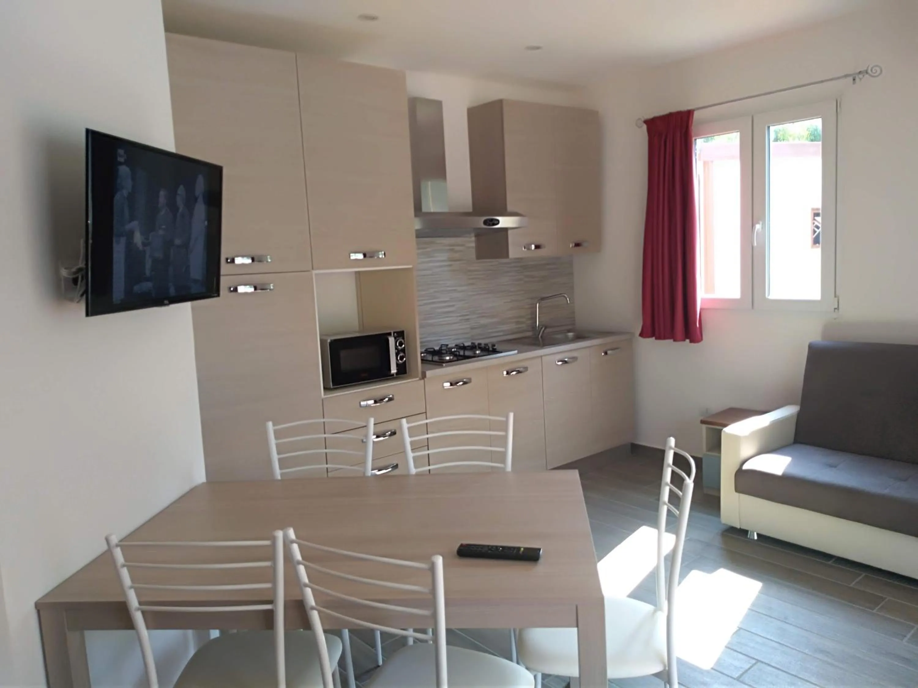 Kitchen or kitchenette in Camping Arcobaleno