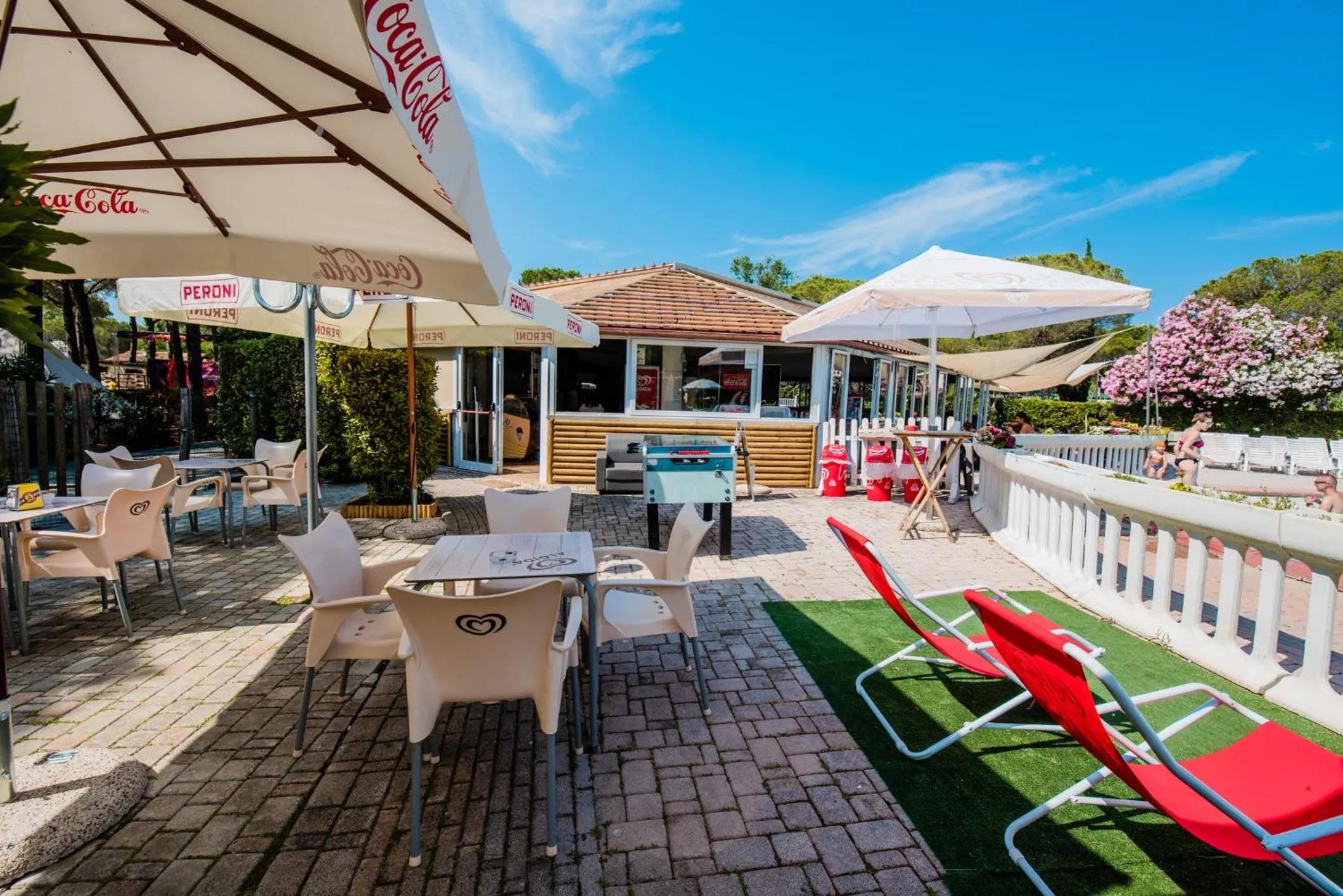 Restaurant/places to eat in Camping Arcobaleno