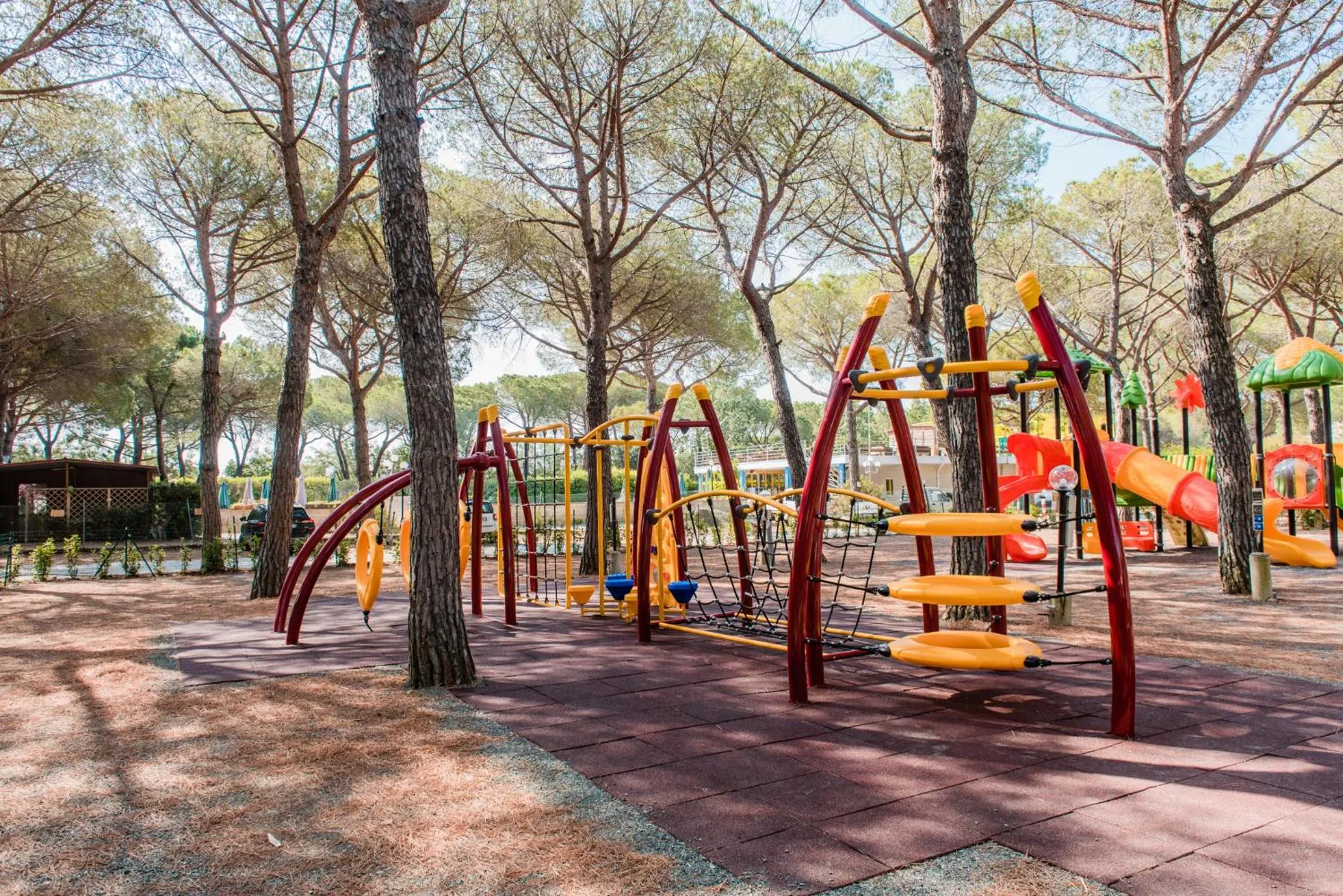 Children play ground in Camping Arcobaleno