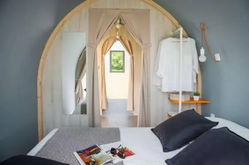 Bed in Camping Arcobaleno