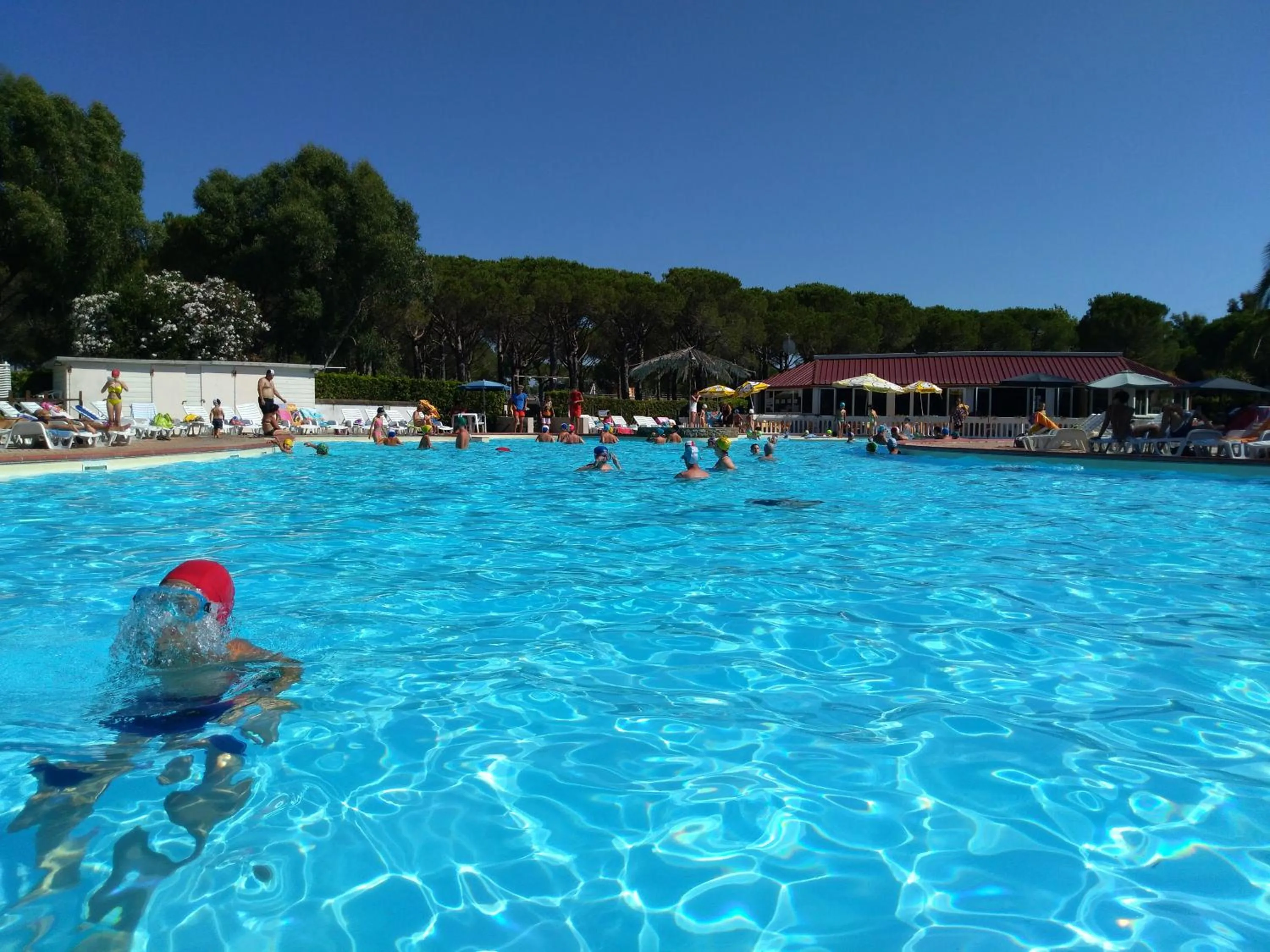Swimming pool in Camping Arcobaleno