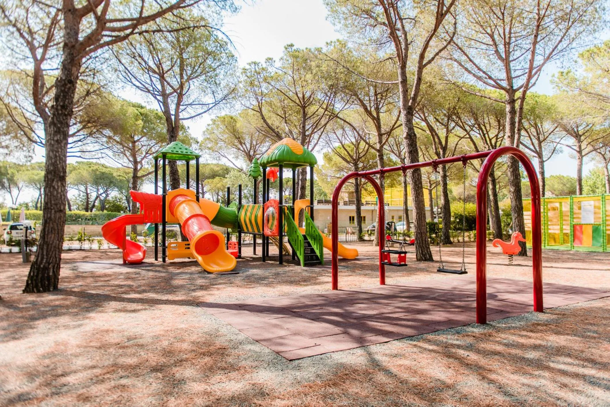 Children play ground in Camping Arcobaleno