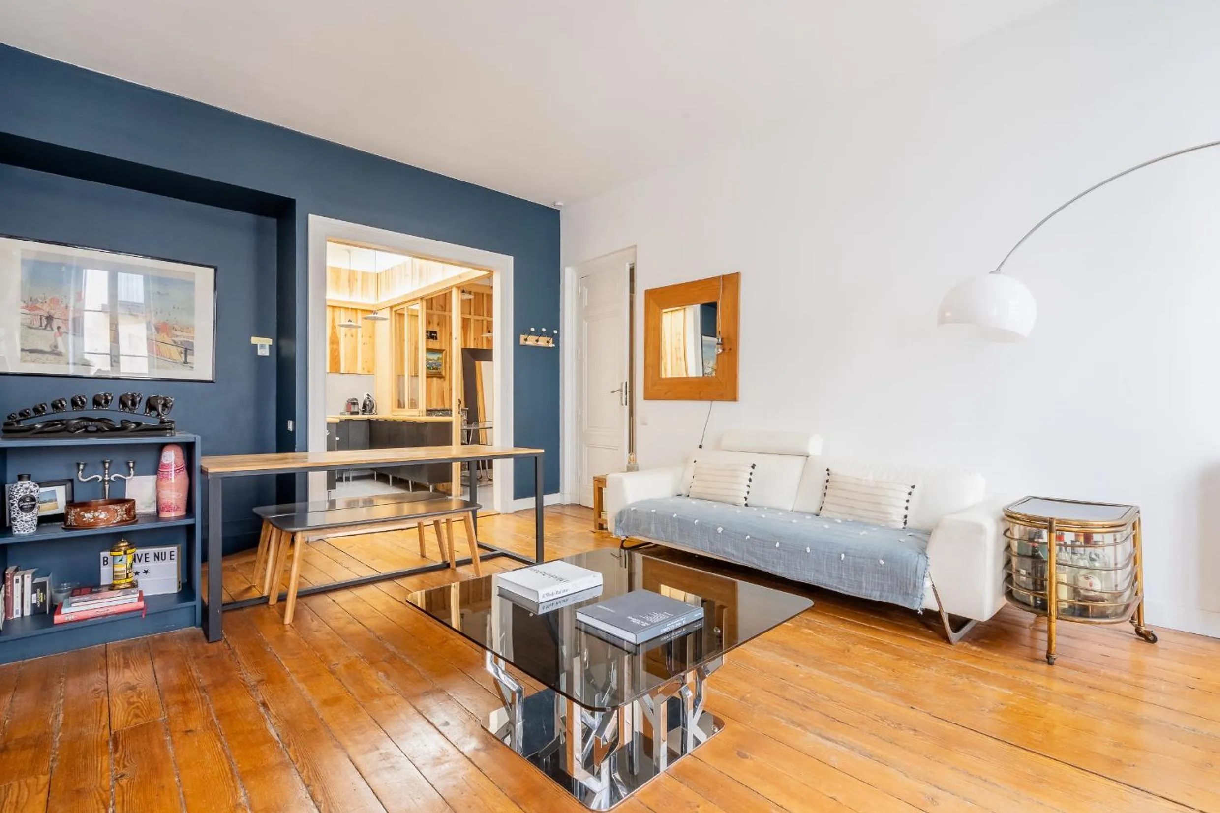 Living room in B&B L'Escapade Bordelaise