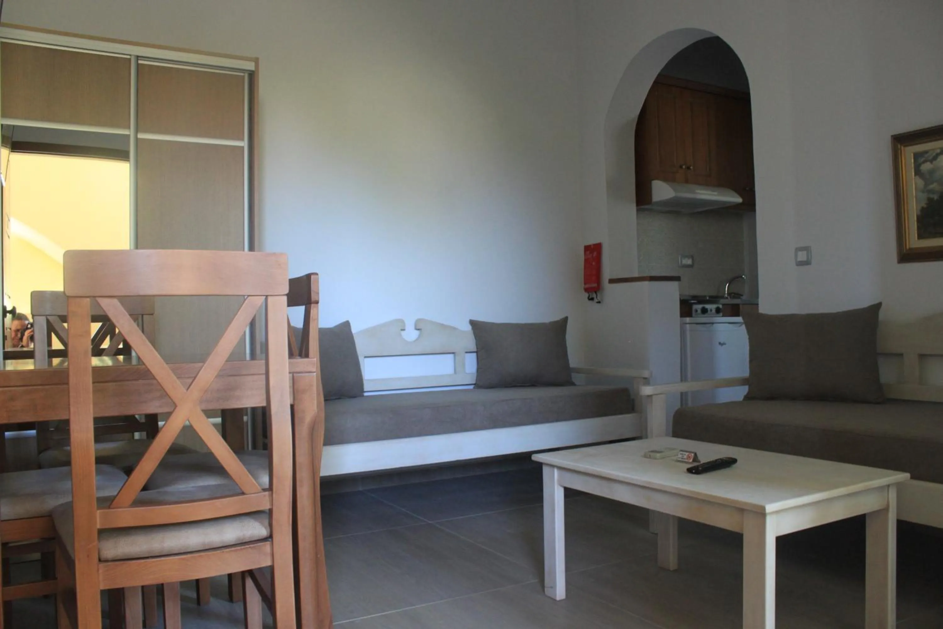 Living room in Sunny Suites