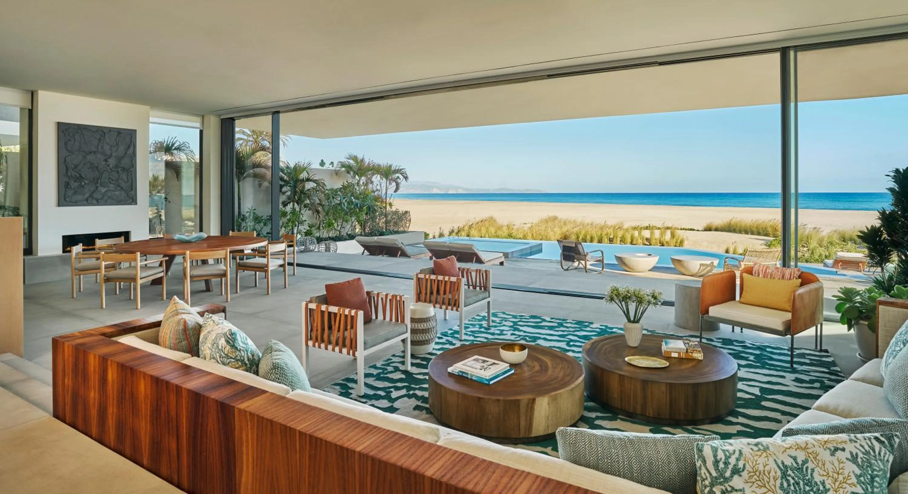 Living room in Four Seasons Resort Los Cabos