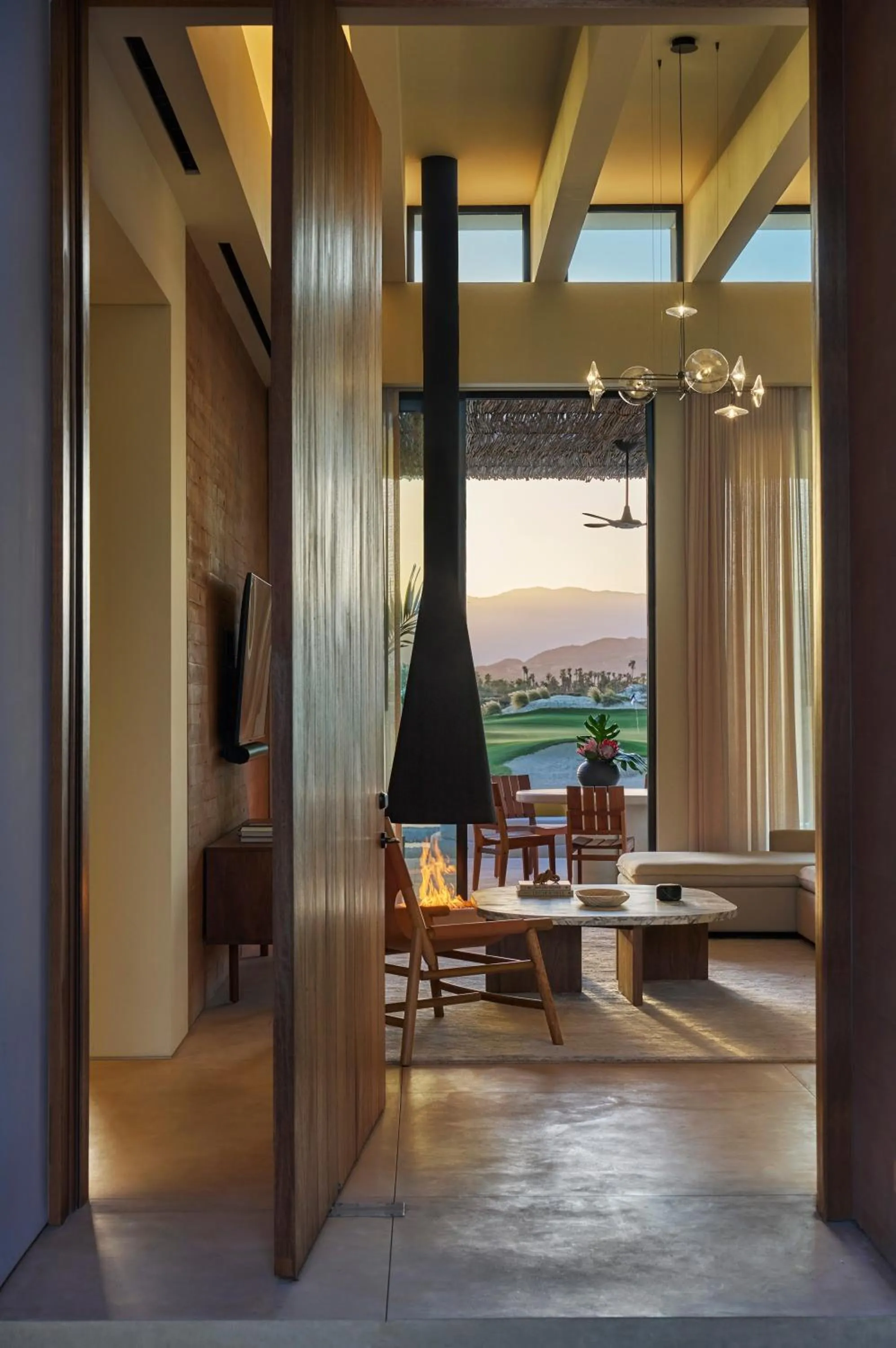 Living room in Four Seasons Resort Los Cabos