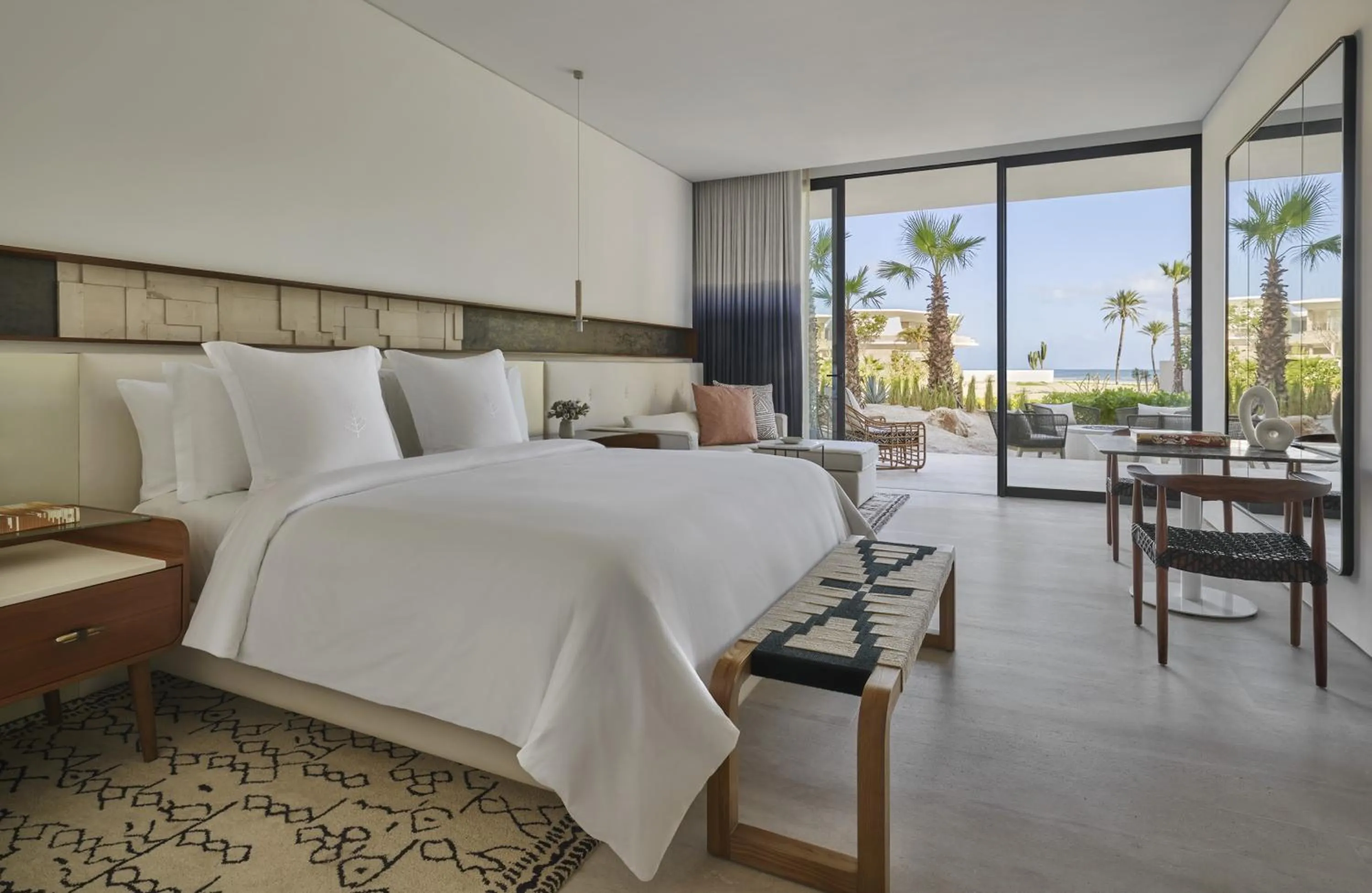 Bed in Four Seasons Resort Los Cabos