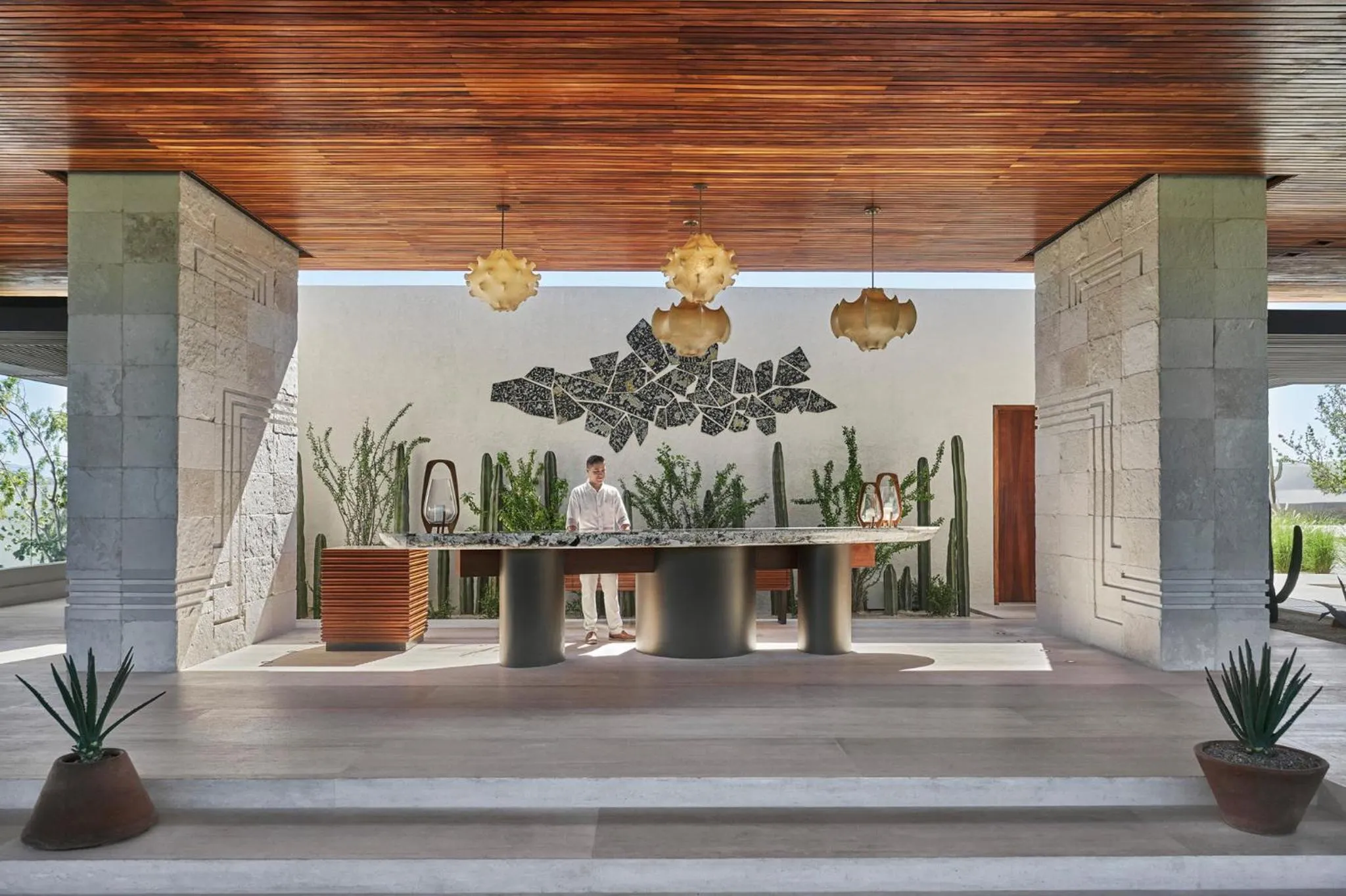 Lobby or reception in Four Seasons Resort Los Cabos