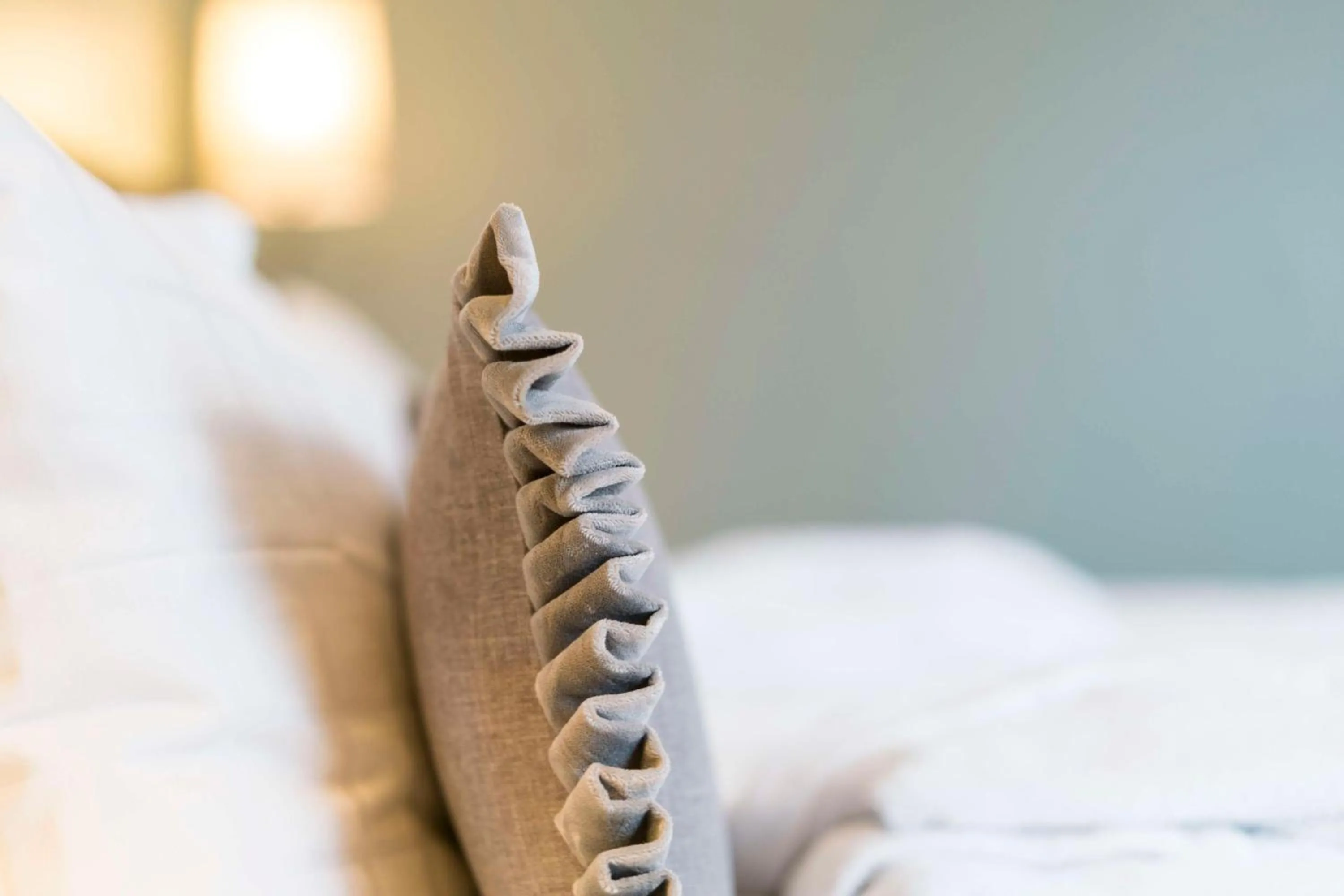 Bedroom, Bed in Scandic Asker