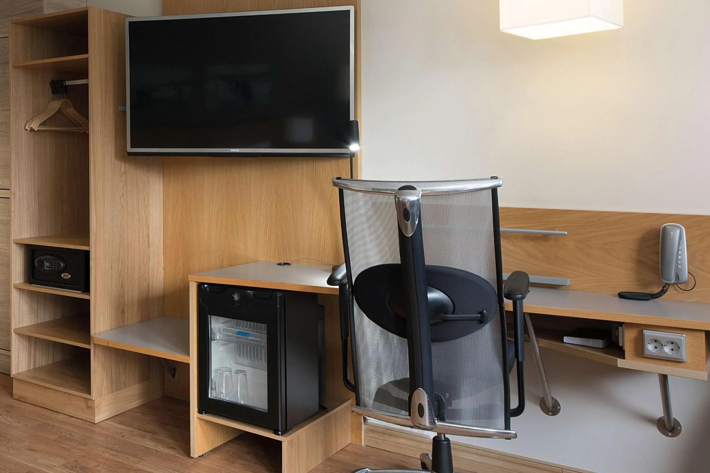 Bedroom in Scandic Asker