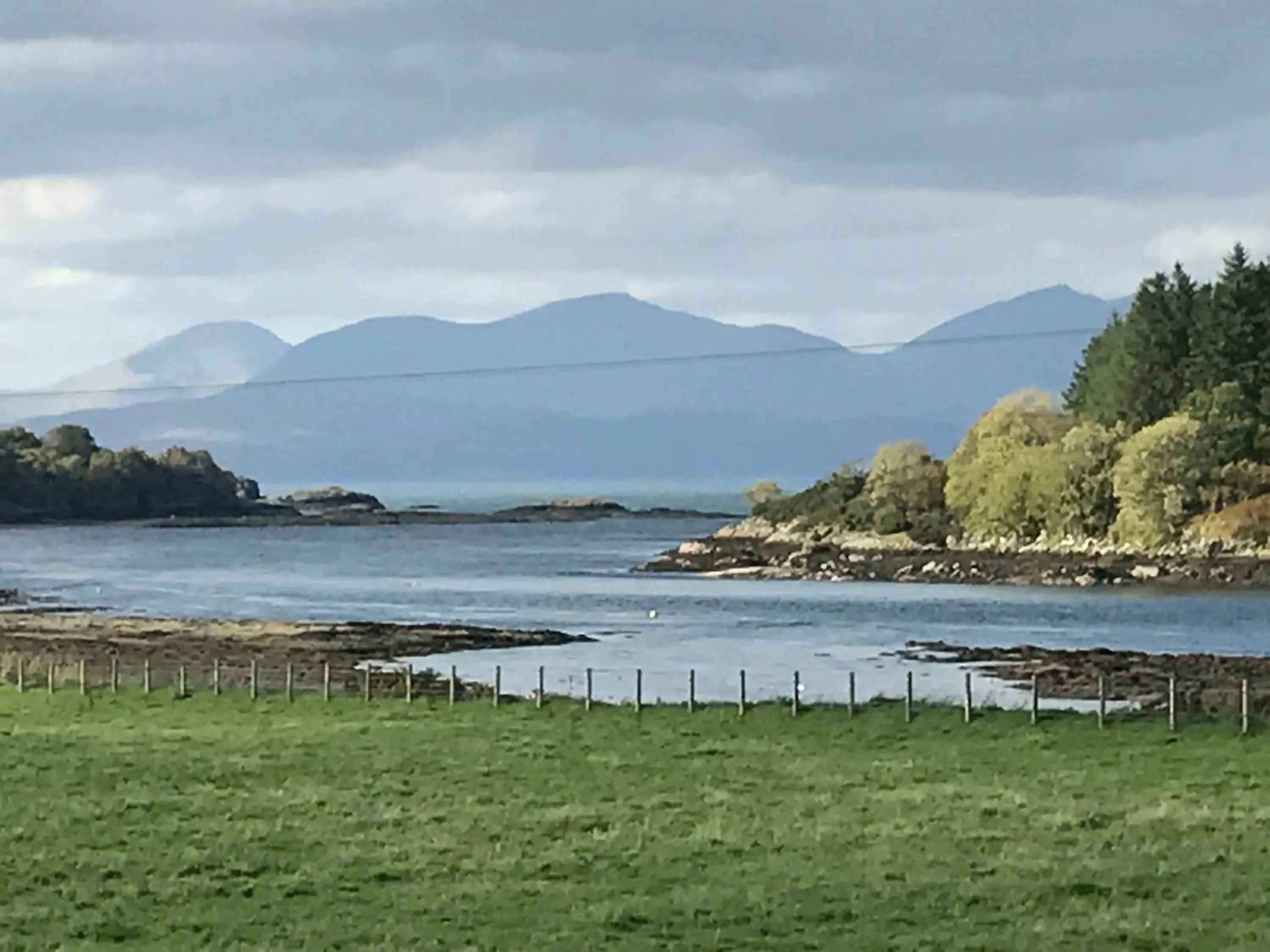 Natural landscape in The West Highland Way Pitches