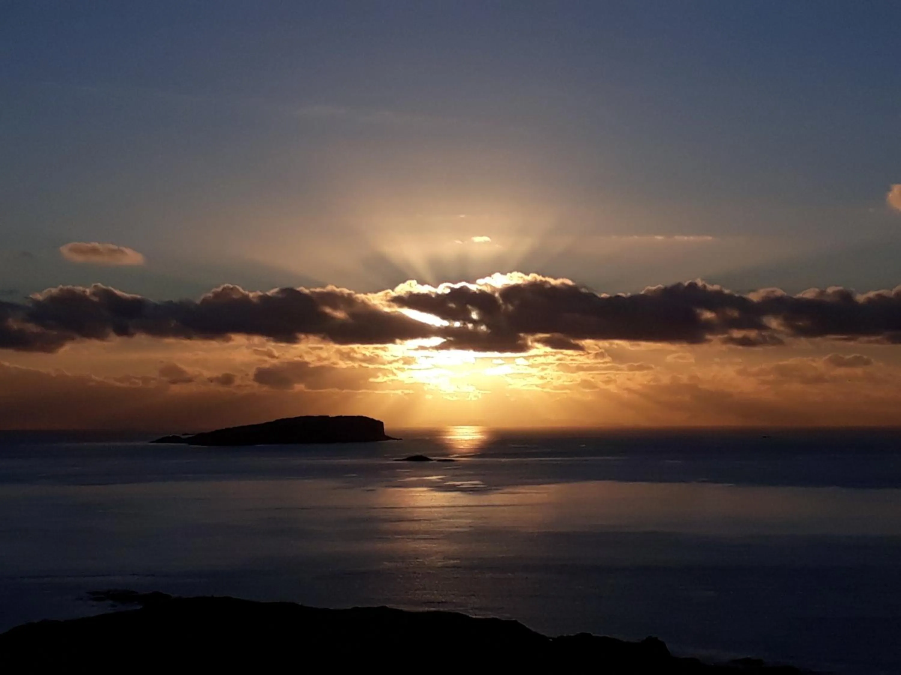 Natural landscape in Garragh Mhor