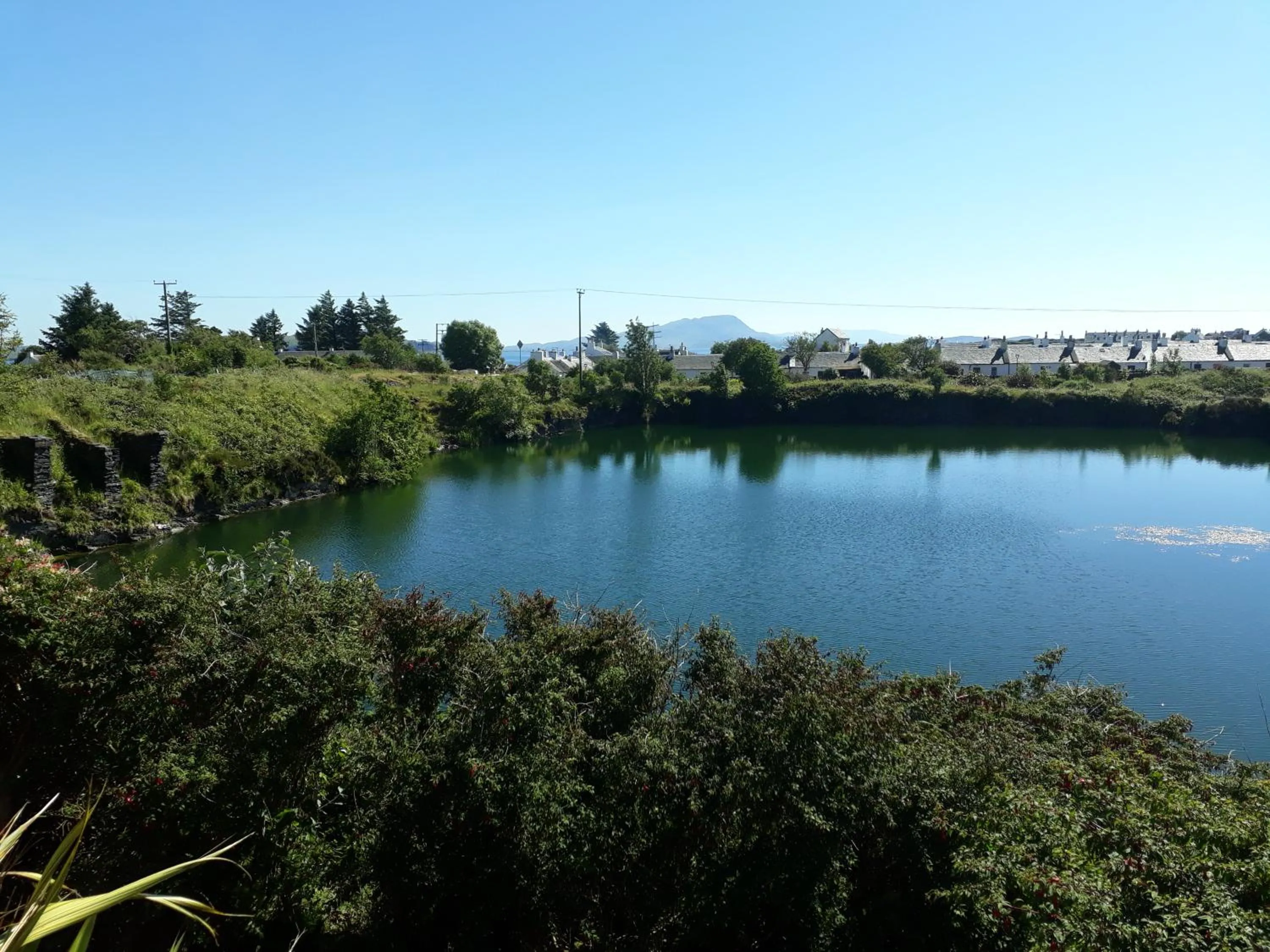 Natural landscape in Garragh Mhor