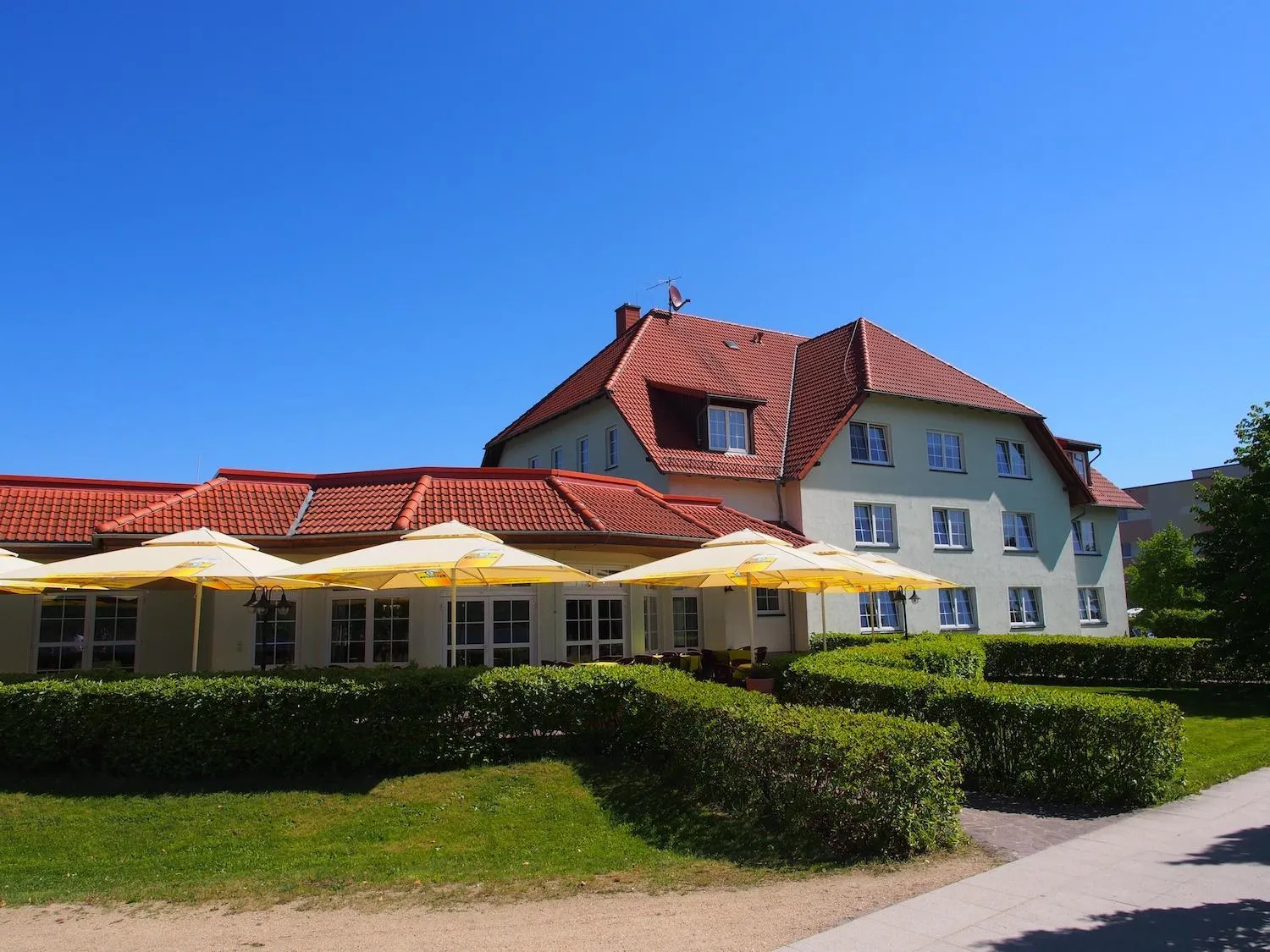 Property building in Hotel Haus am See