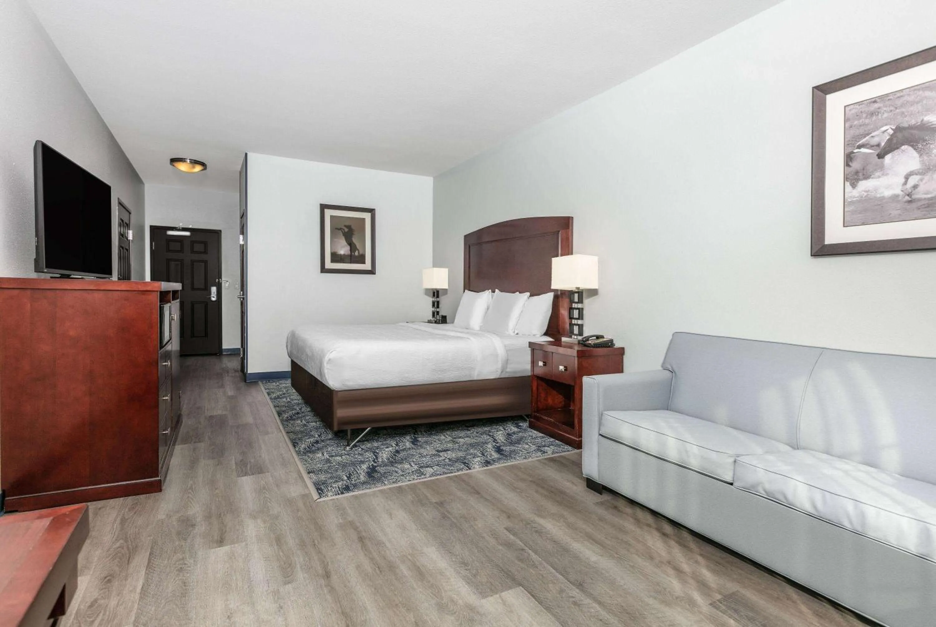 Photo of the whole room, Bed in La Quinta by Wyndham Fort Worth NE Mall