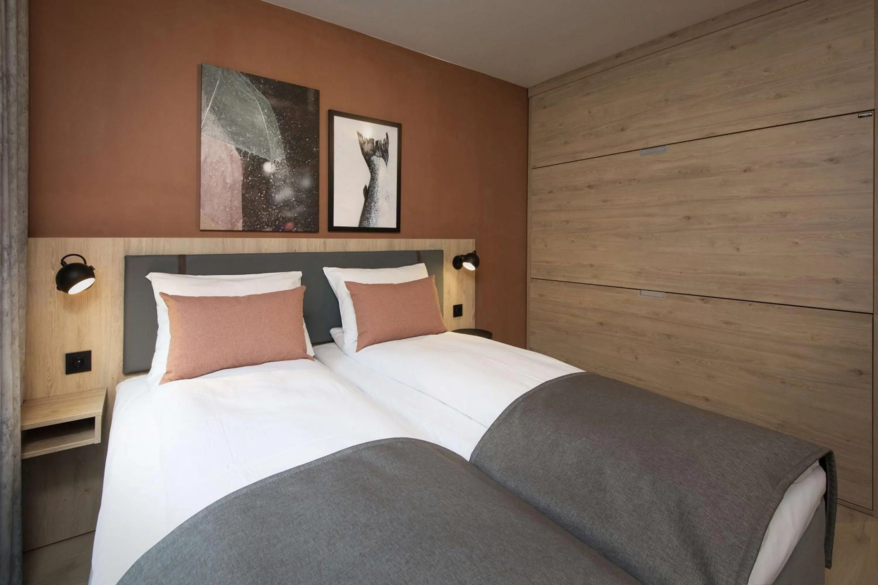 View (from property/room), Bed in Scandic Kokstad