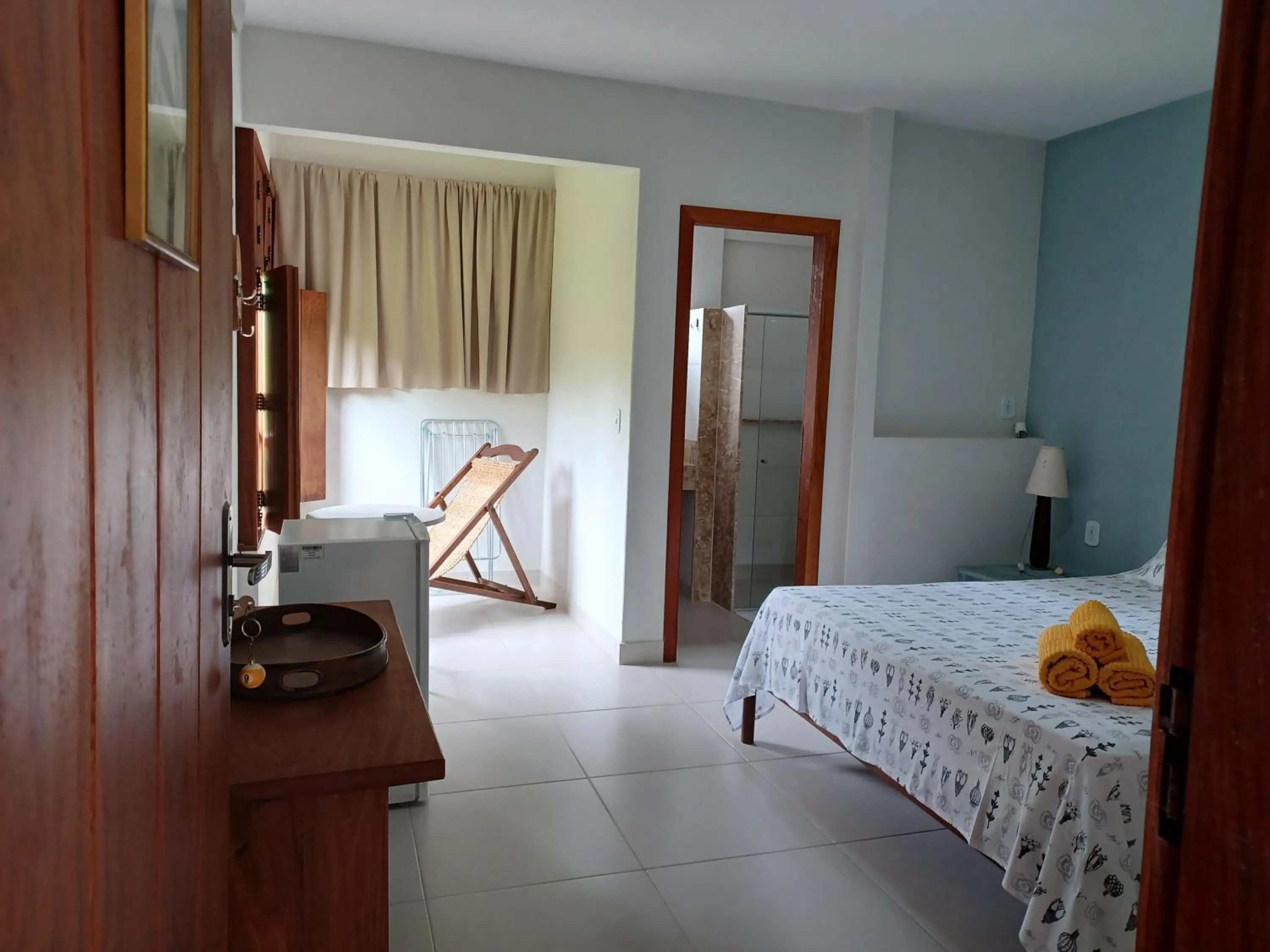 Bed in Manjuba Pousada - Taipu de Fora