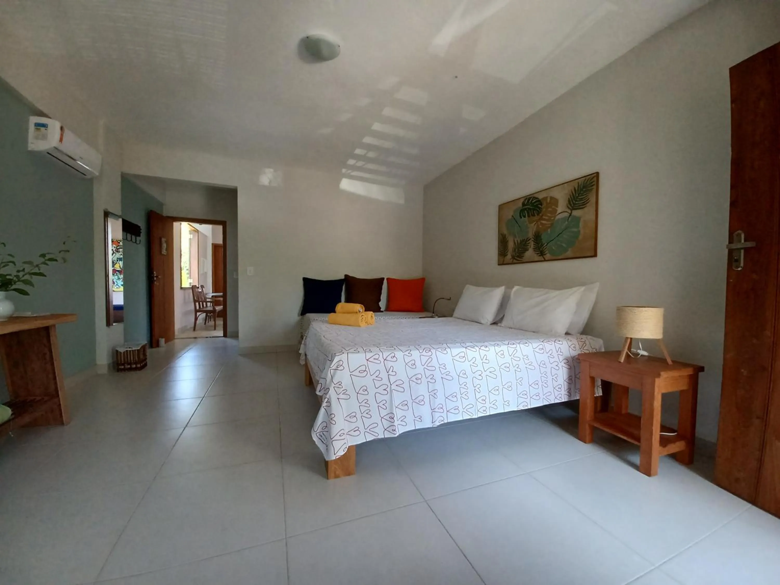 Bed in Manjuba Pousada - Taipu de Fora