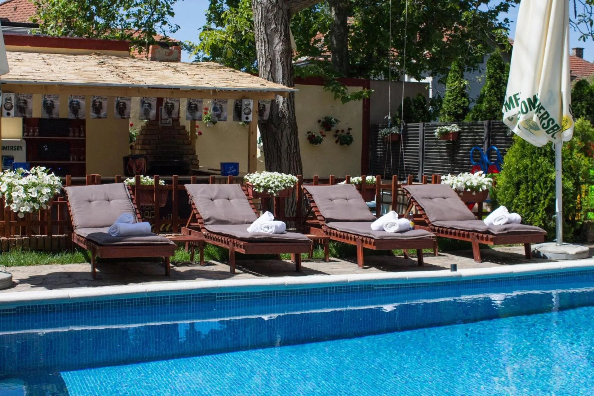 BBQ facilities in Villa Mystique