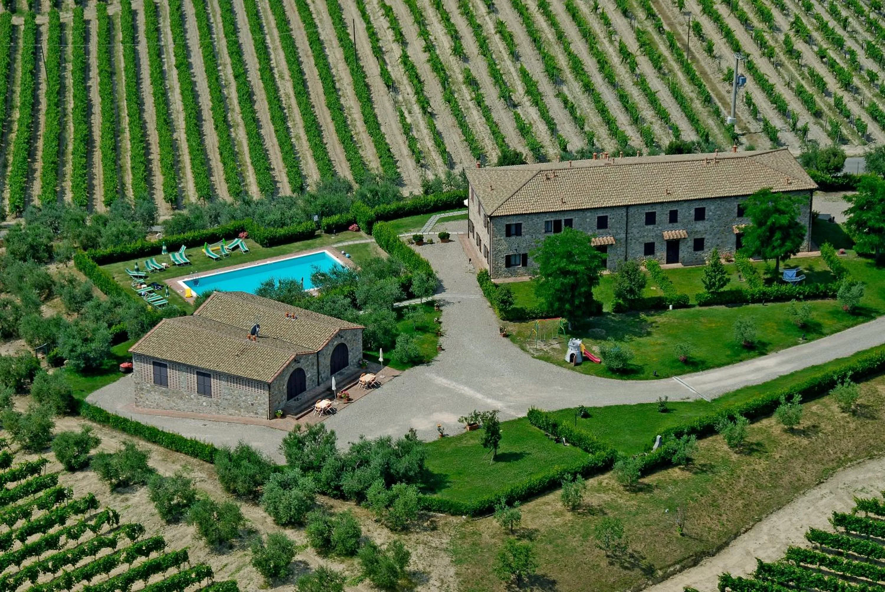 Bird's eye view in Agriturismo Macinatico