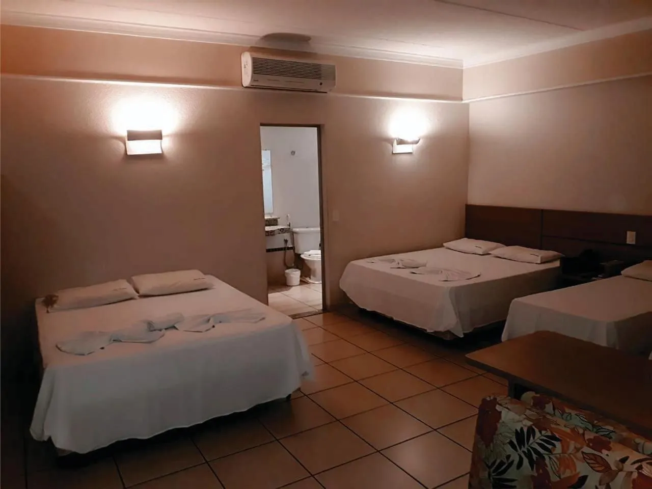 Bed in Água Viva Hotel