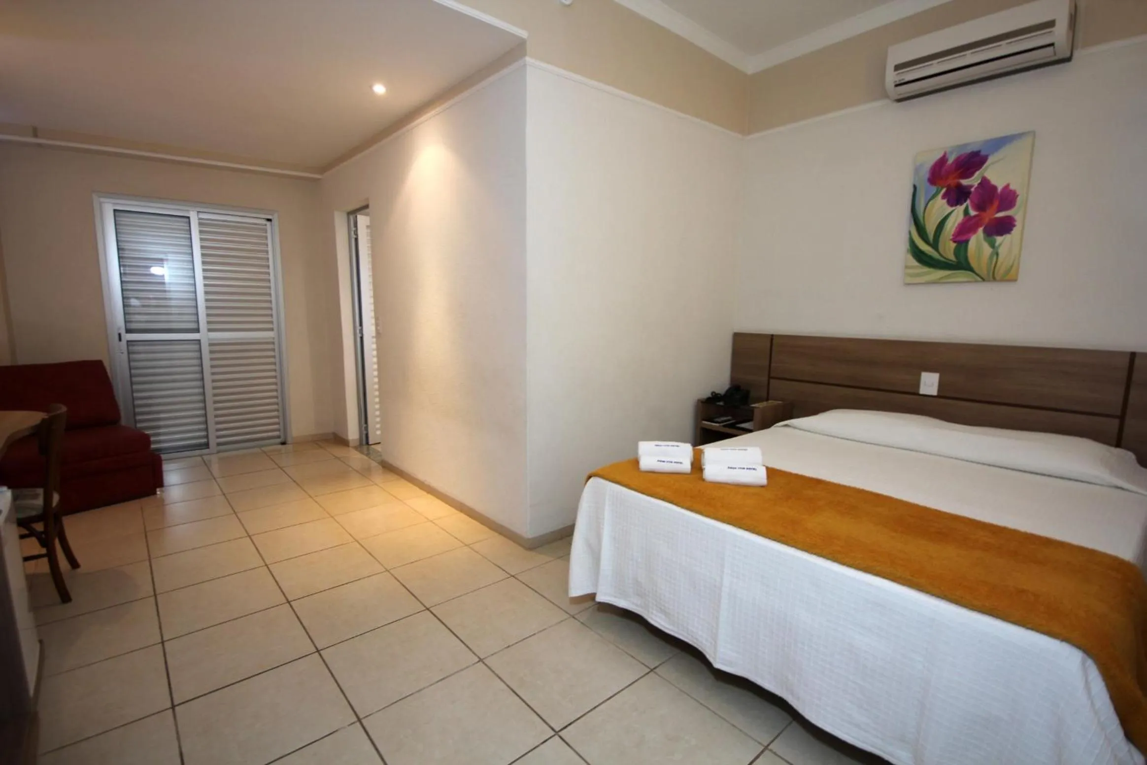 Bed in Água Viva Hotel