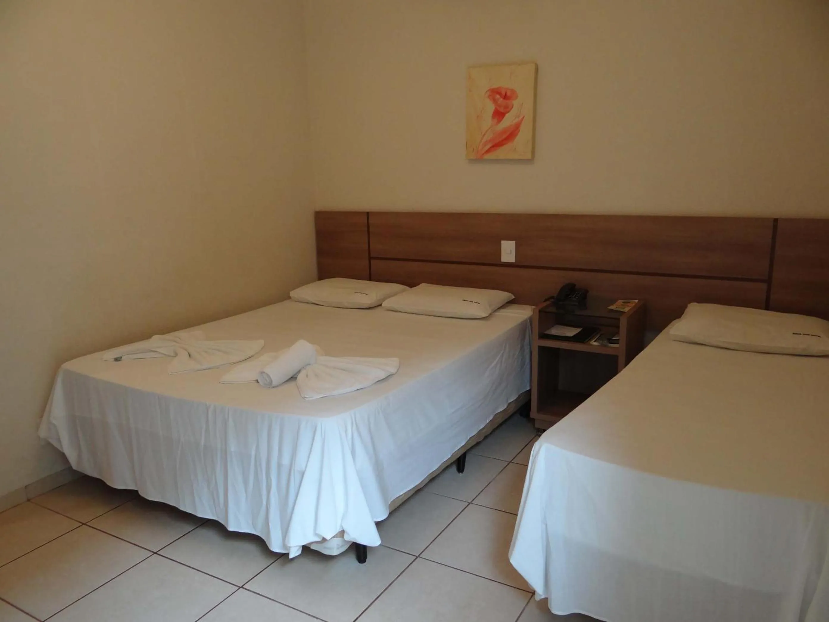 Bed in Água Viva Hotel