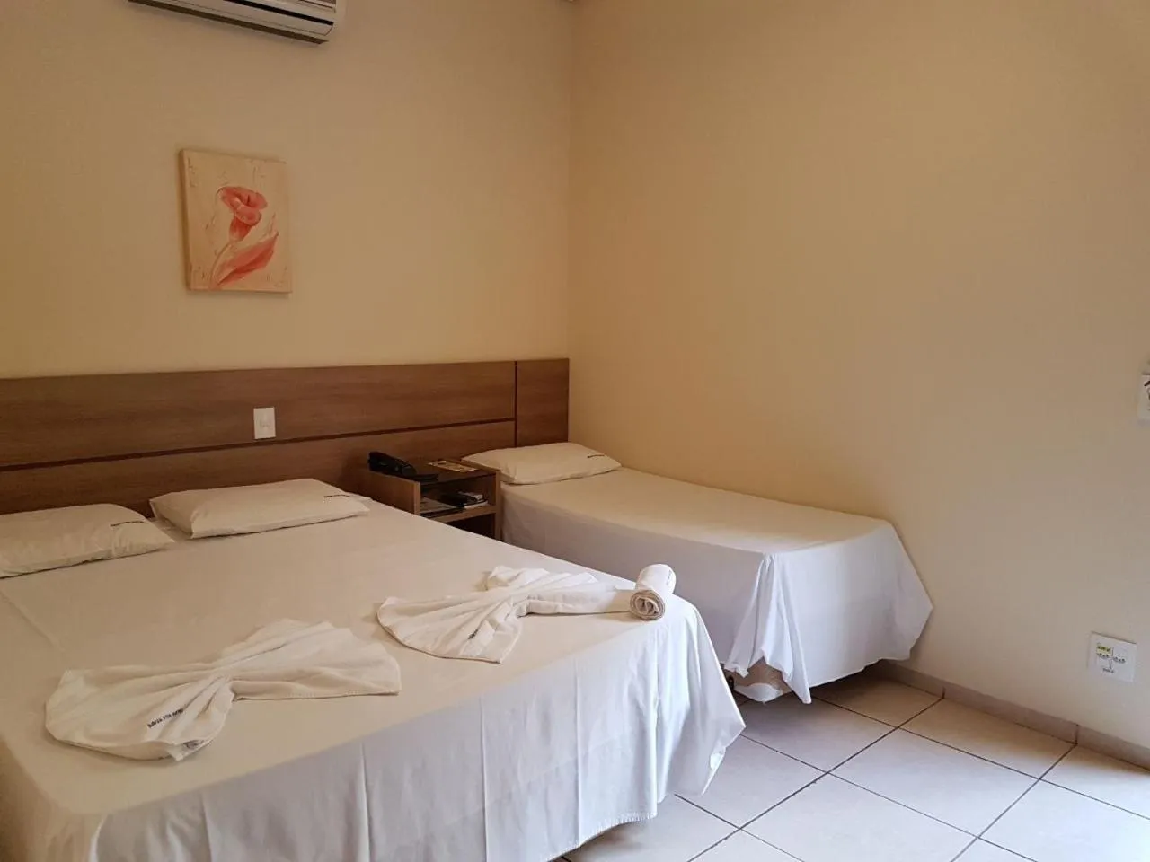 Bed in Água Viva Hotel