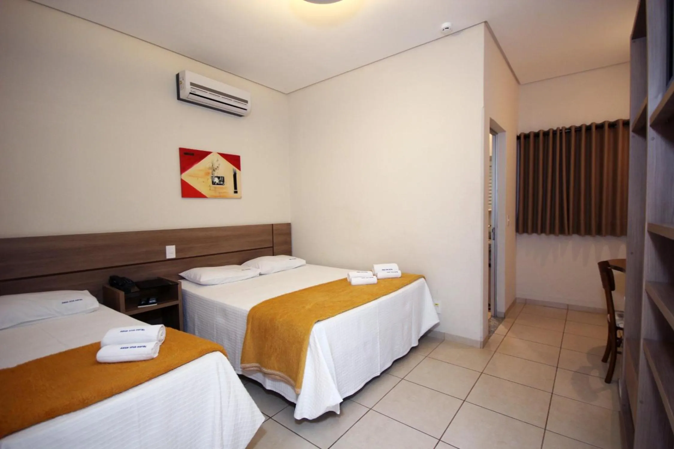 Bed in Água Viva Hotel