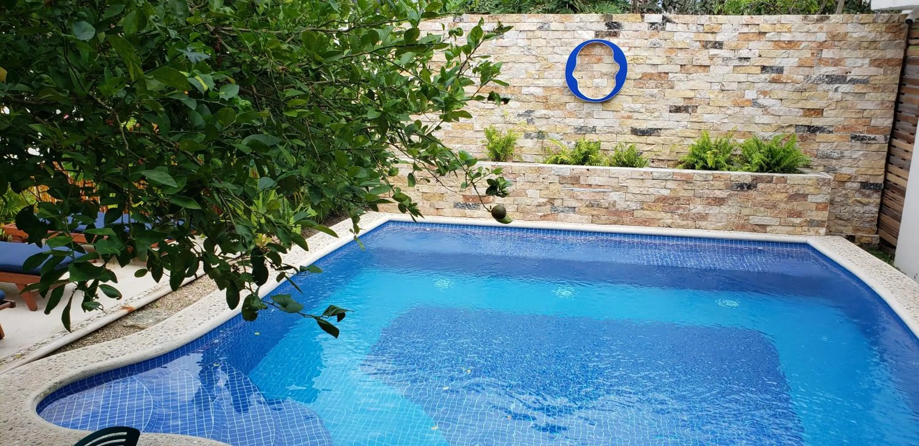 Swimming pool in Poza Clara Sanctuary